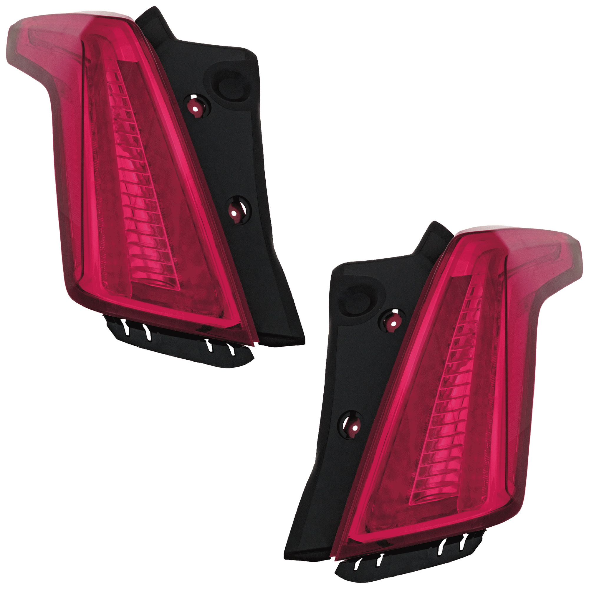 AM XT5-17-19 TAIL LAMP RH AND LH Outer Assembly LED w o Logo SKU SET RC73010131A Partslink GM2804125 GM2805125 OEM 84244999-84245000