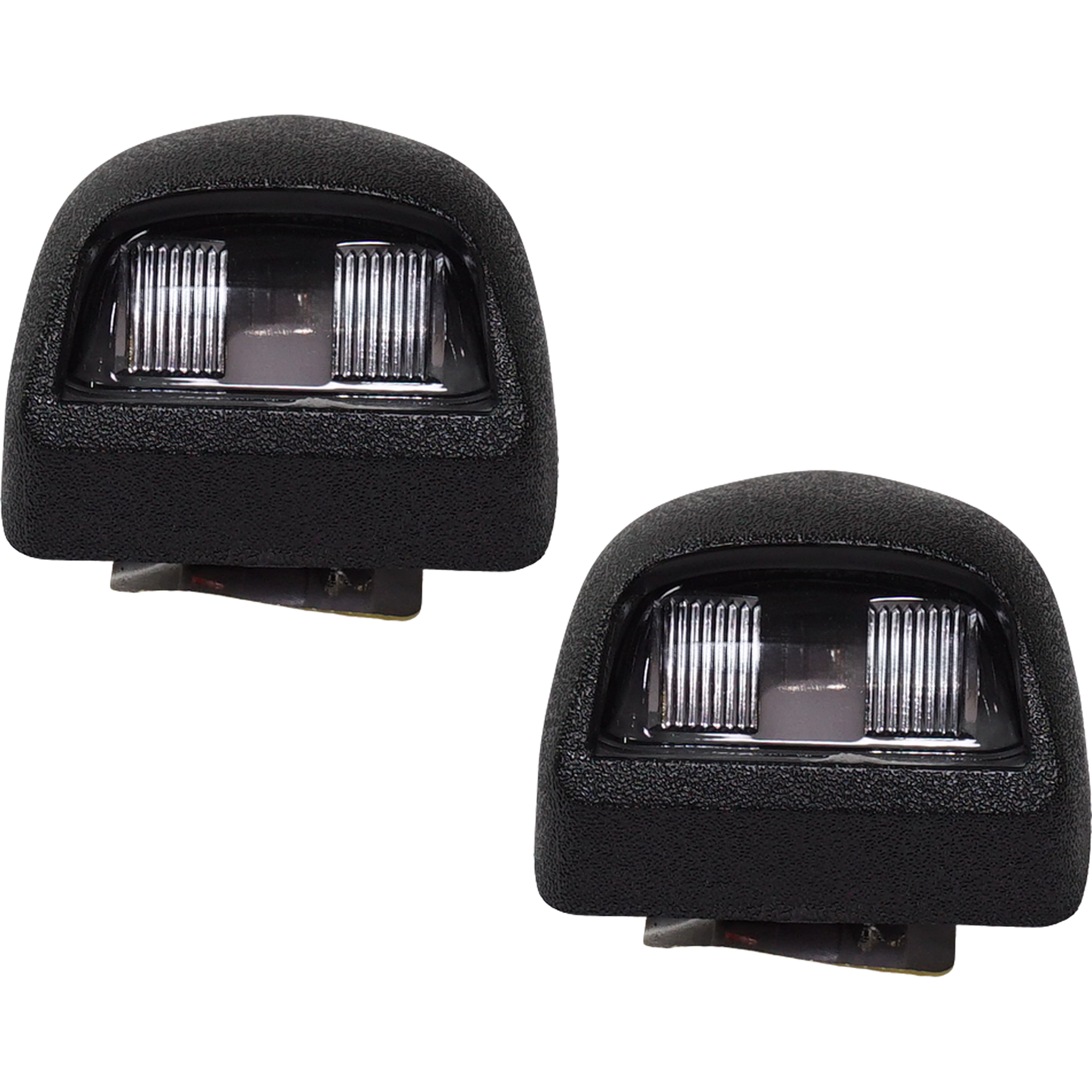 AM ESCALADE 00-06 SILVERADO SIERRA 1500-07-13-2500 HD 3500 HD 07-14 REAR LICENSE PLATE LAMP RH AND LH Clear CAPA SKU SET RC73290003Q Partslink GM2870102C OEM 22794700