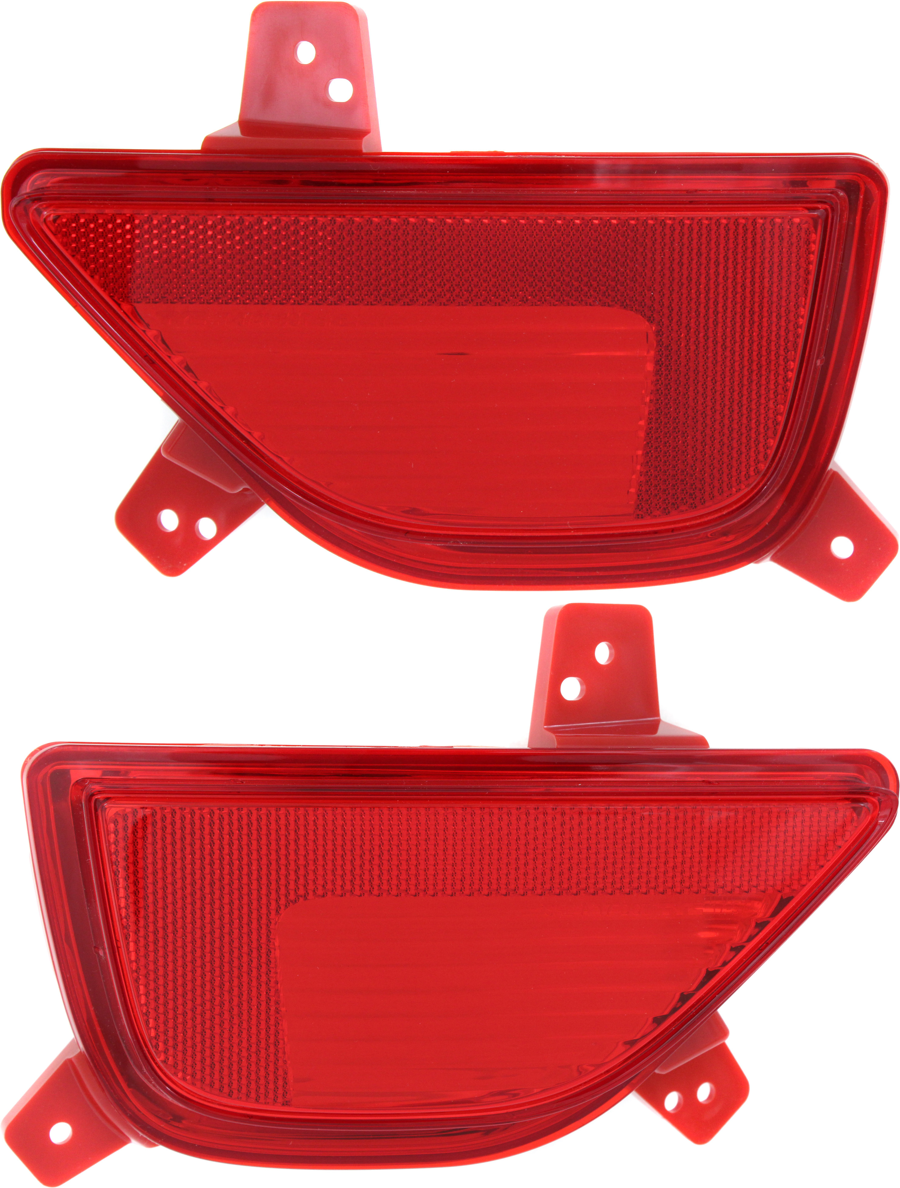 AM TRAX 17-22 REAR BUMPER REFLECTOR RH AND LH SKU SET RC73490003 Partslink GM2830102 GM2831102 OEM 42598150-42598151