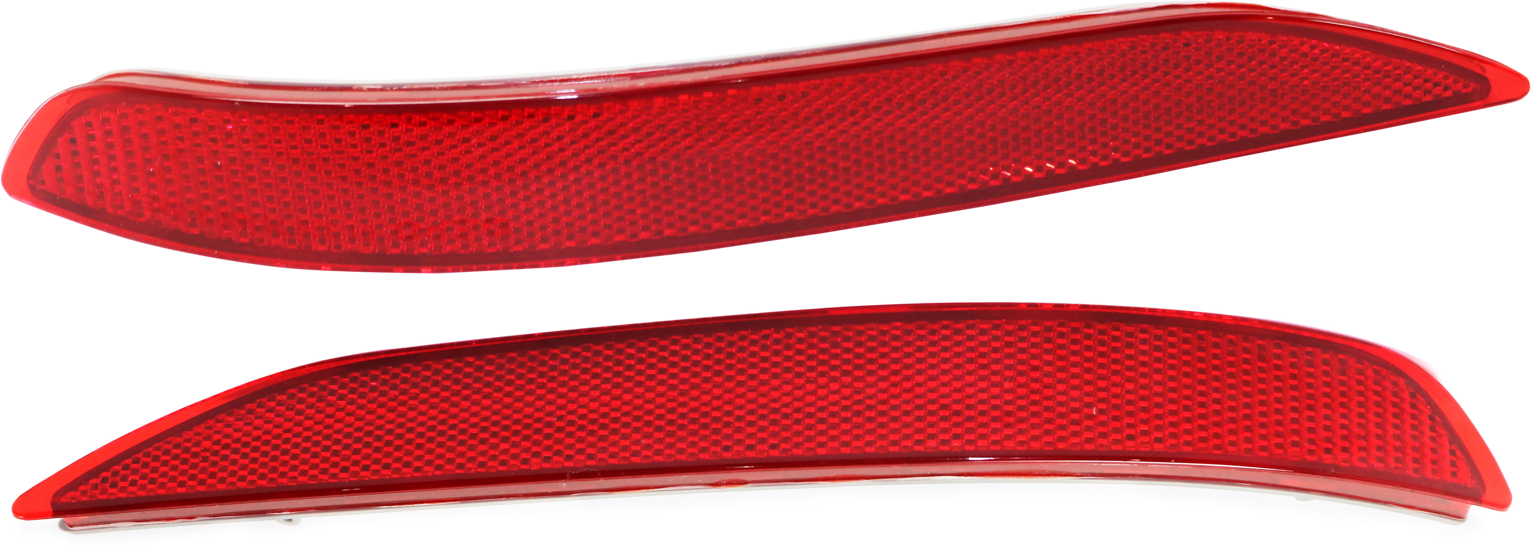 AM EQUINOX 18-23 REAR BUMPER REFLECTOR RH AND LH CAPA SKU SET RC73490005Q Partslink GM1184117C GM1185117C OEM 84150890-84306358-84150891-843