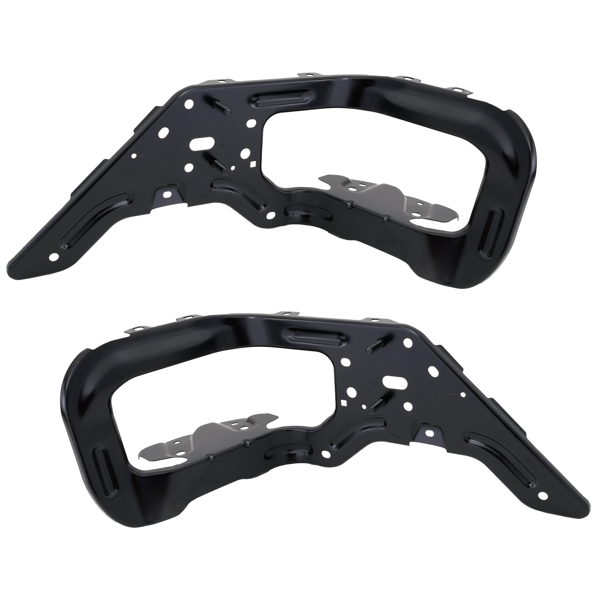 AM SILVERADO SIERRA 1500-19-23 REAR BUMPER BRACKET RH AND LH Steel SKU SET RC76260005 Partslink GM1167132 GM1166132 OEM 85128850-84564763-85128851-845