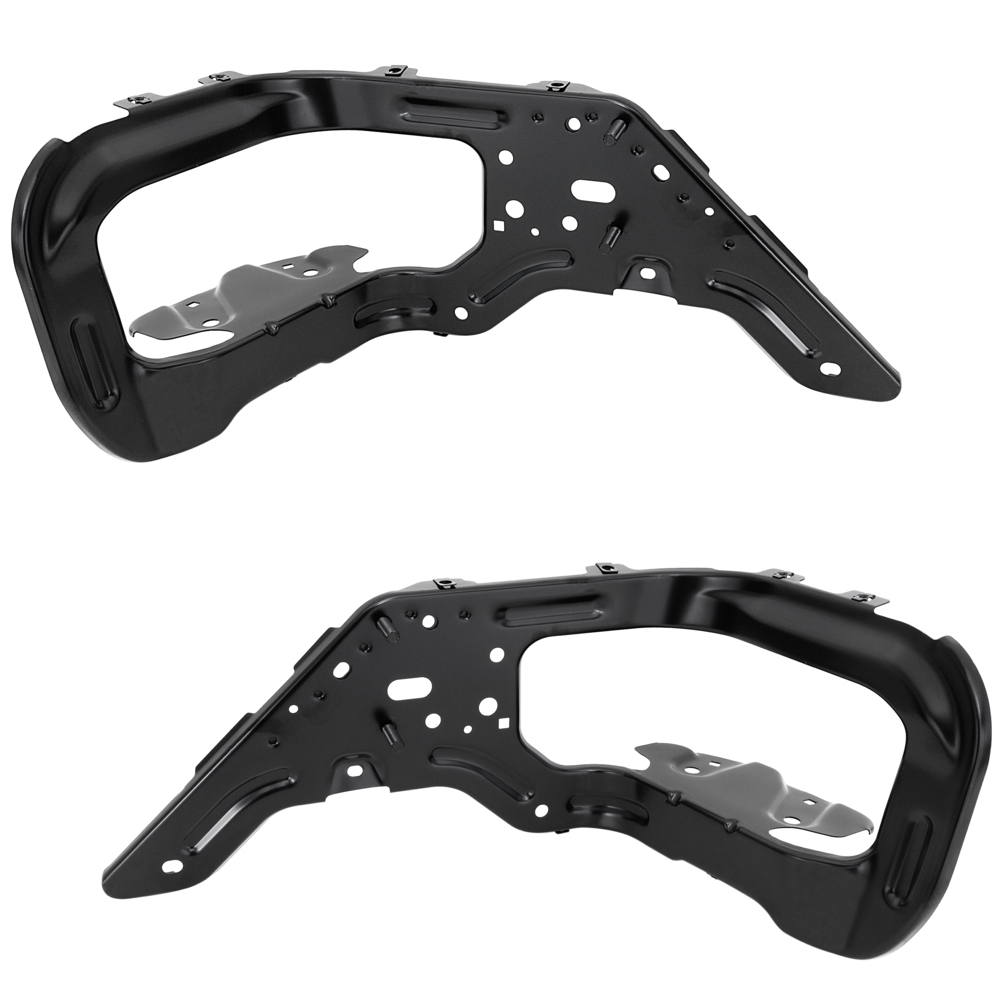 AM SILVERADO 2500-3500 HD 20-23 REAR BUMPER BRACKET RH AND LH SKU SET RC76260007 Partslink GM1167133 GM1166133 OEM 84988895-84749535-84988894-847