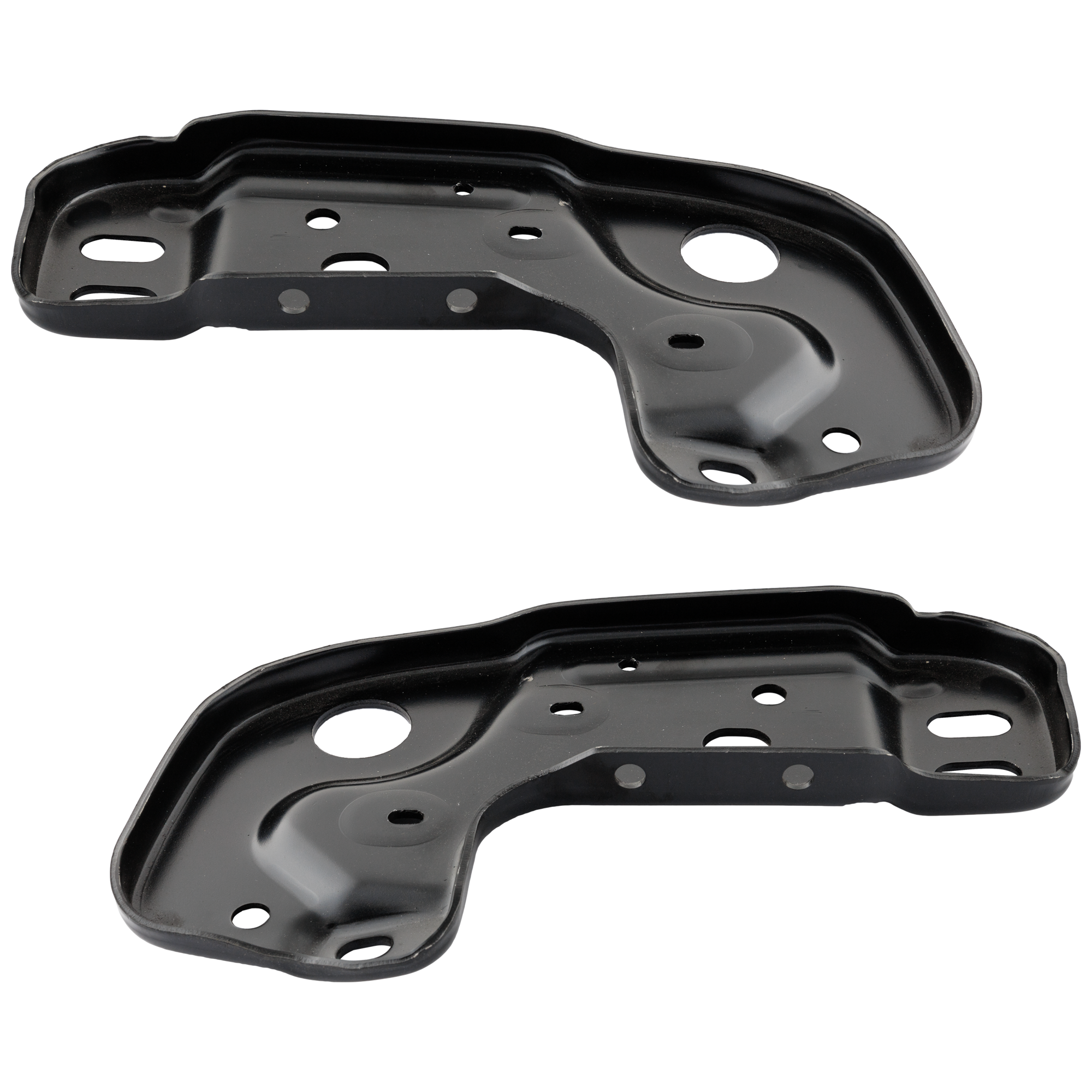 AM CANYON COLORADO 15-22 REAR BUMPER BRACKET RH AND LH Lower 15-18 w o Parking Aid Sensor Holes SKU SET RC76270009 Partslink GM1163110 GM1162110 OEM 23124073-23124072
