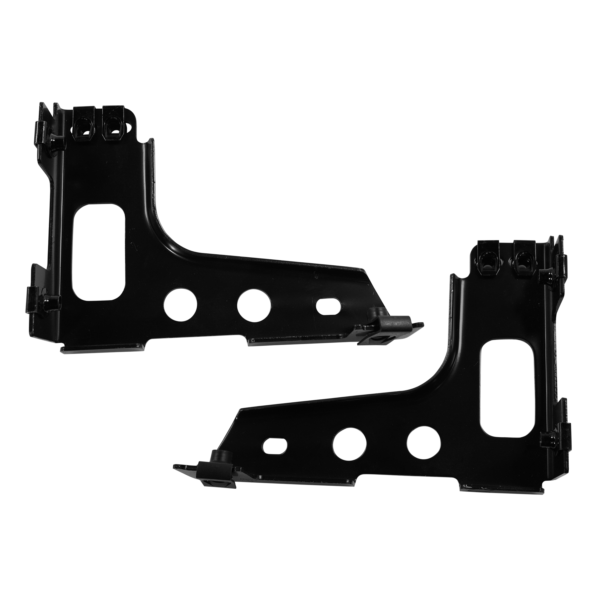 AM CANYON COLORADO 15-22 REAR BUMPER BRACKET RH AND LH Outer 15-18 w o Parking Aid Sensor Holes SKU SET RC76270011 Partslink GM1163111 GM1162111 OEM 22890963-22890962
