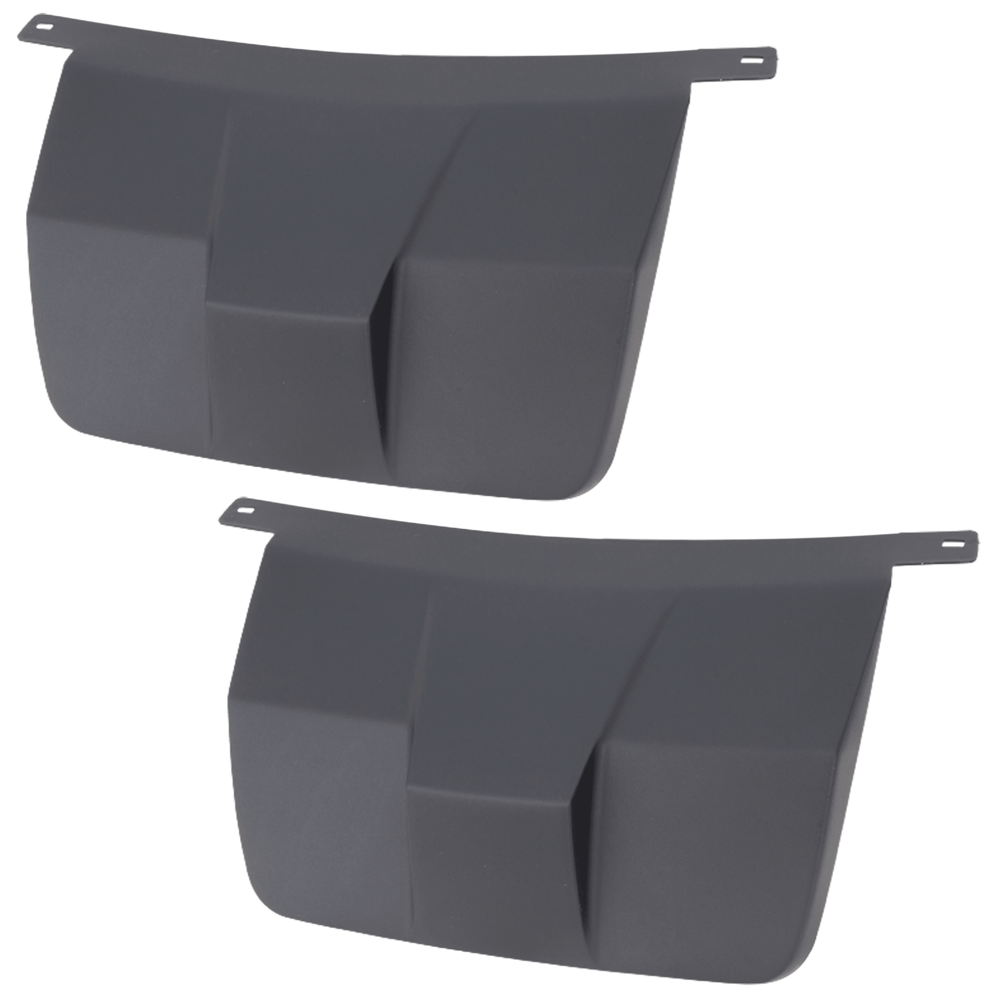 AM EQUINOX 18-21 REAR BUMPER MOLDING RH AND LH Access Hole Cover Textured w Dual Exhaust Holes SKU SET RC76350004-2 Partslink GM1144128 OEM 84256326