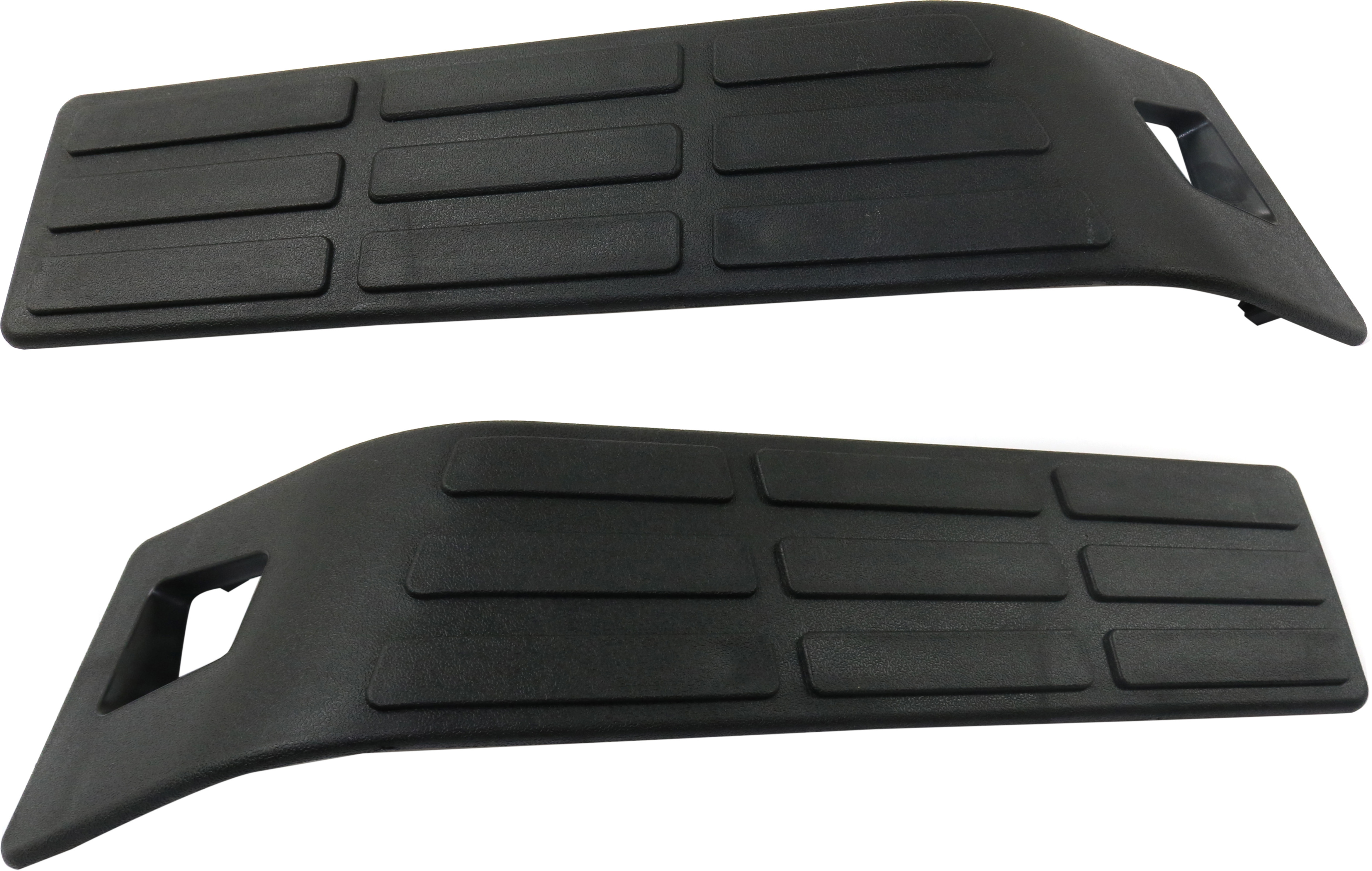 AM S10 SONOMA PICKUP 94-97 REAR BUMPER STEP PAD RH and LH Fleetside All Cab Types SKU SET RC76490001 Partslink GM1152105 GM1153105 OEM 15647617-15647618
