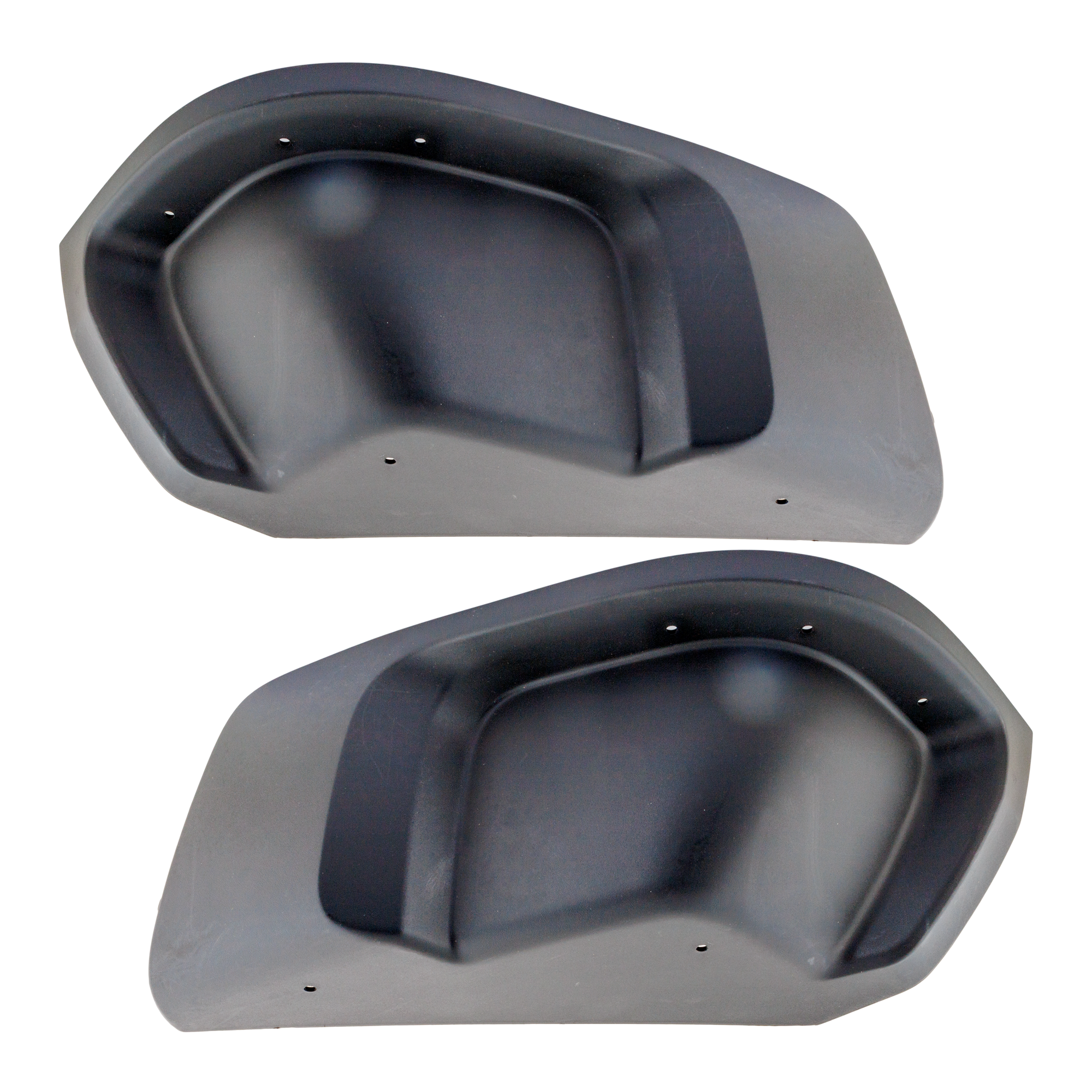 AM COLORADO 17-22 REAR BUMPER STEP PAD RH AND LH Black Corner Step Insert ZR2 Model w o Parking Aid Sensor Holes SKU SET RC76490017 Partslink GM1139104 GM1138104 OEM 8-410-816-784-108-160