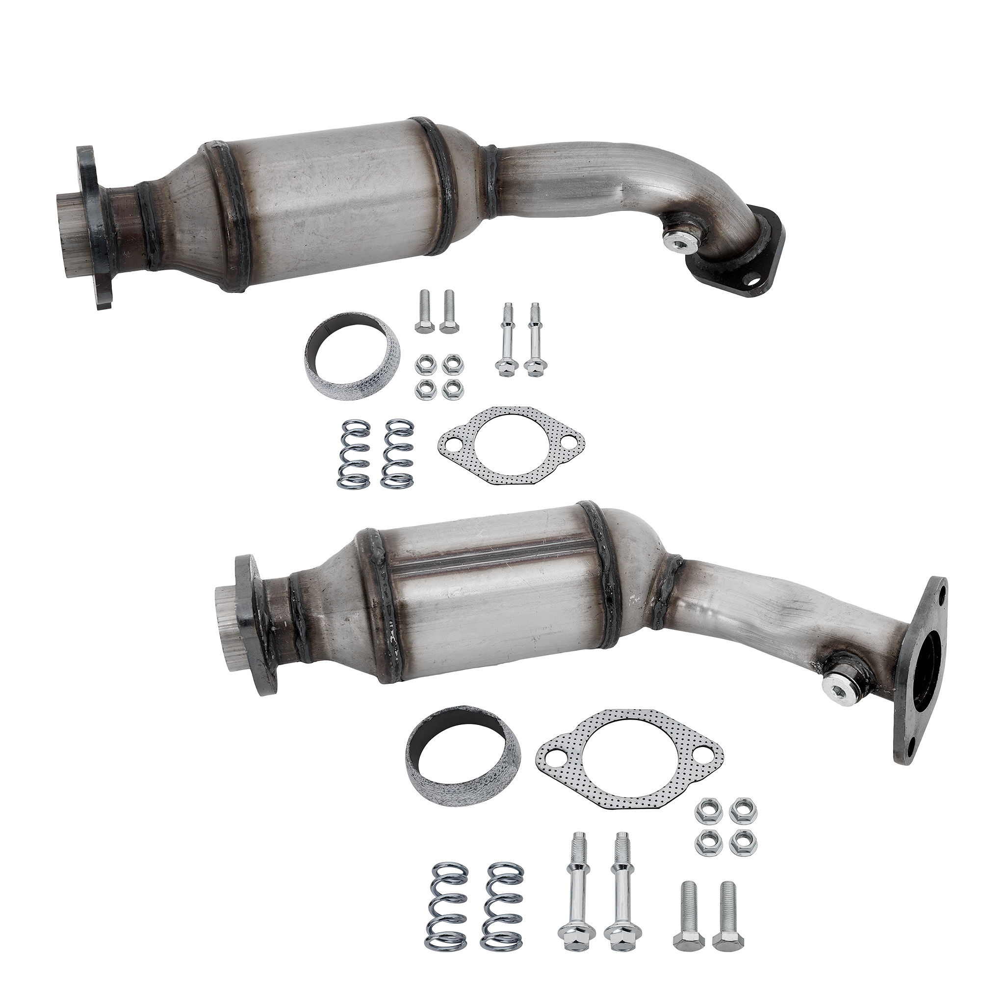 AM CTS STS 08-11 CATALYTIC CONVERTER RH AND LH 6 Cyl. 3.6L Eng. 1 Sensor Port SKU SET RC96030017 OEM 49170-50471-642095-644041-7952