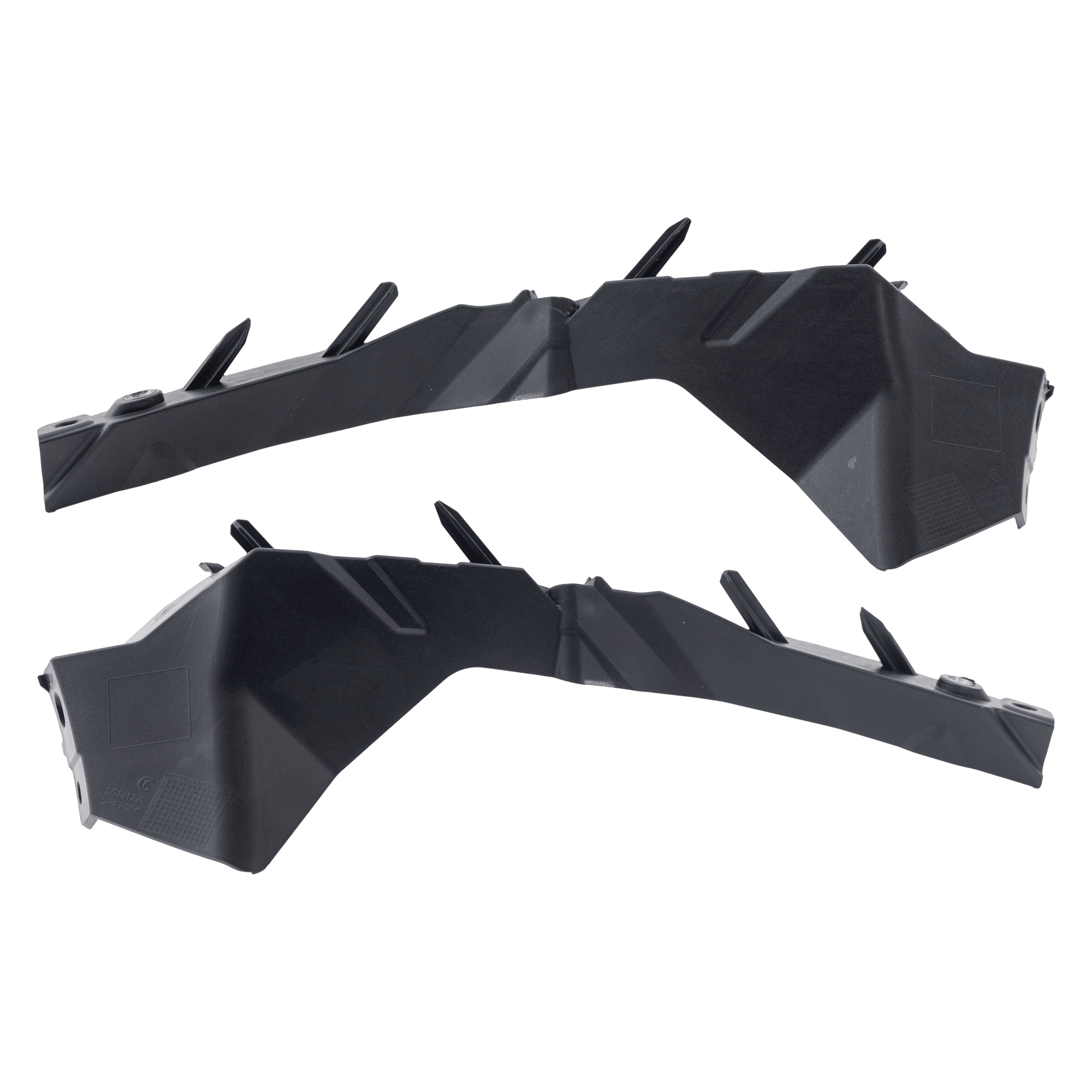 AM CHARGER 20-23 FRONT BUMPER BRACKET RH AND LH w Hood Scoopt w Wide Body Options SKU SET RD01310031 Partslink CH1042131 CH1043131 OEM 68422102AB 68422103AB
