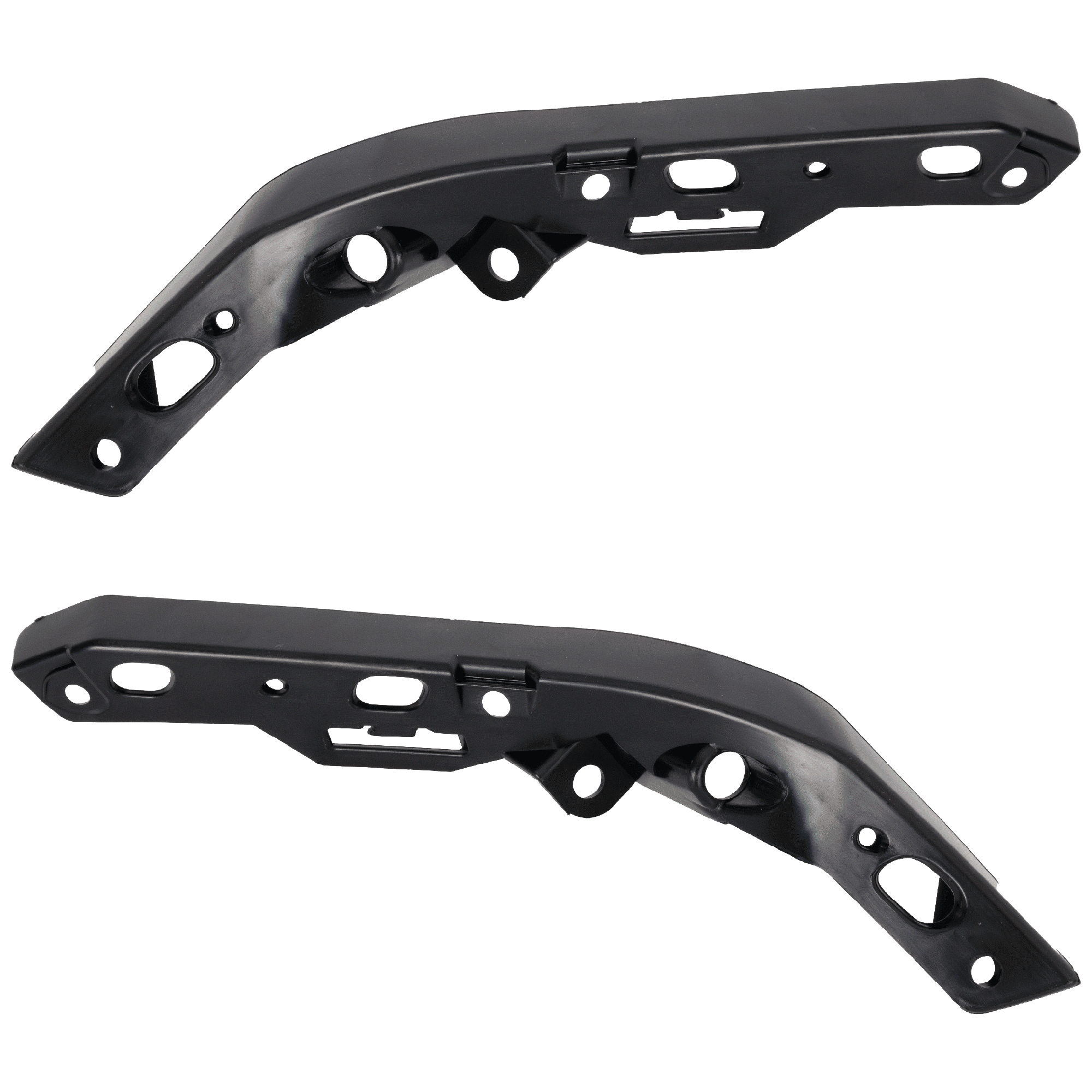 AM CHARGER 15-22 FRONT BUMPER BRACKET RH AND LH Support Bracket w o Wide Body Option SKU SET RD01310035 Partslink CH1042118 CH1043118 OEM 68213538AC 68213539AC