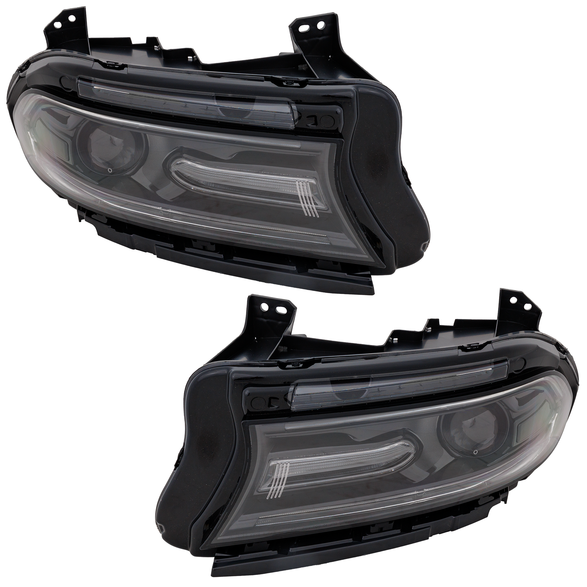 AM CHARGER 18-21 HEAD LAMP RH AND LH SKU SET RD10010056 Partslink CH2502337 CH2503337 OEM 68541680AA 68541681AA