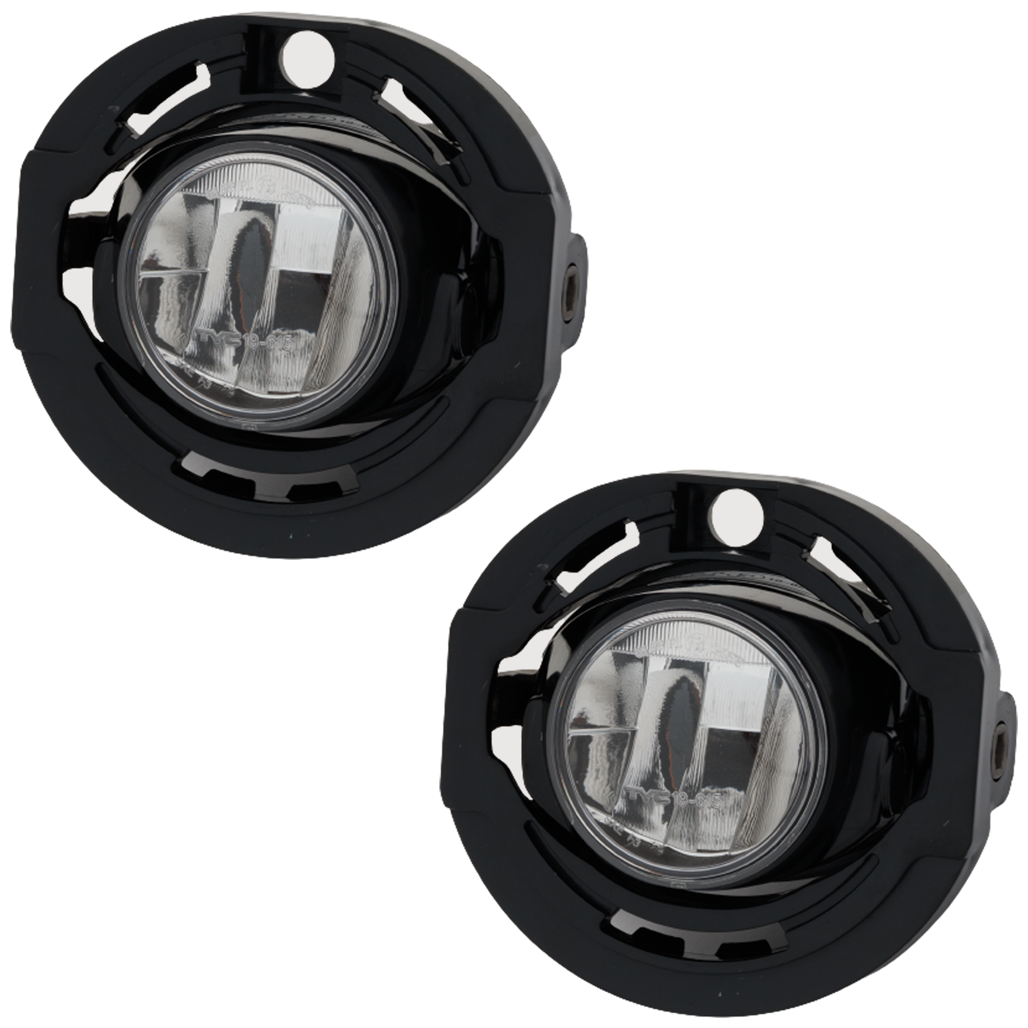 AM CHARGER CHRYSLER 300-20-23 FRONT FOG LAMP RH AND LH Assembly LED Projector Type SKU SET RD10750005-2 Partslink CH2592162 OEM 68466266AB