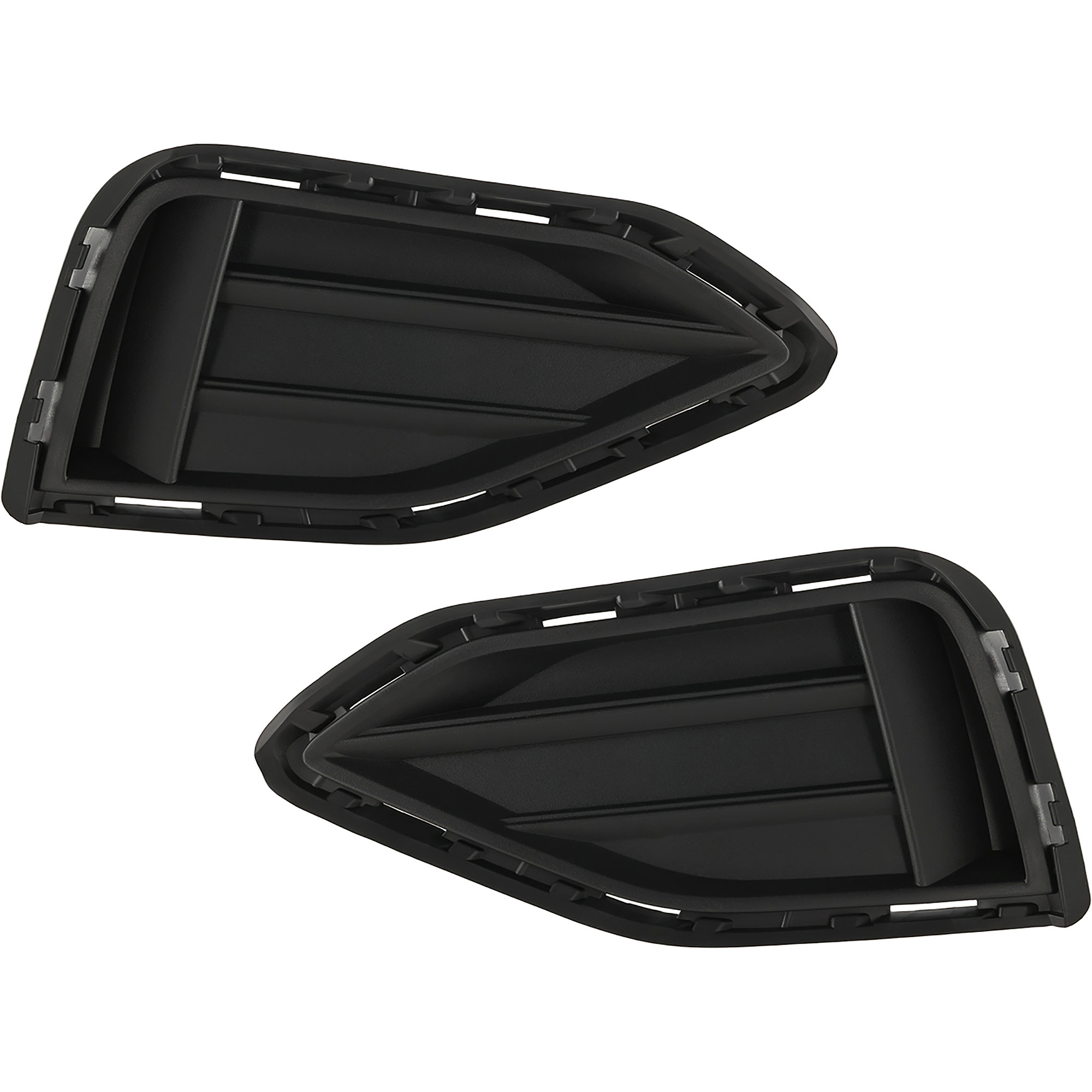 AM PASSAT 20-22 FRONT FOG LAMP COVER RH AND LH Textured Black SKU SET RD10770001 Partslink VW1039168 VW1038168 OEM 561853212A9B9-561853211A9B9
