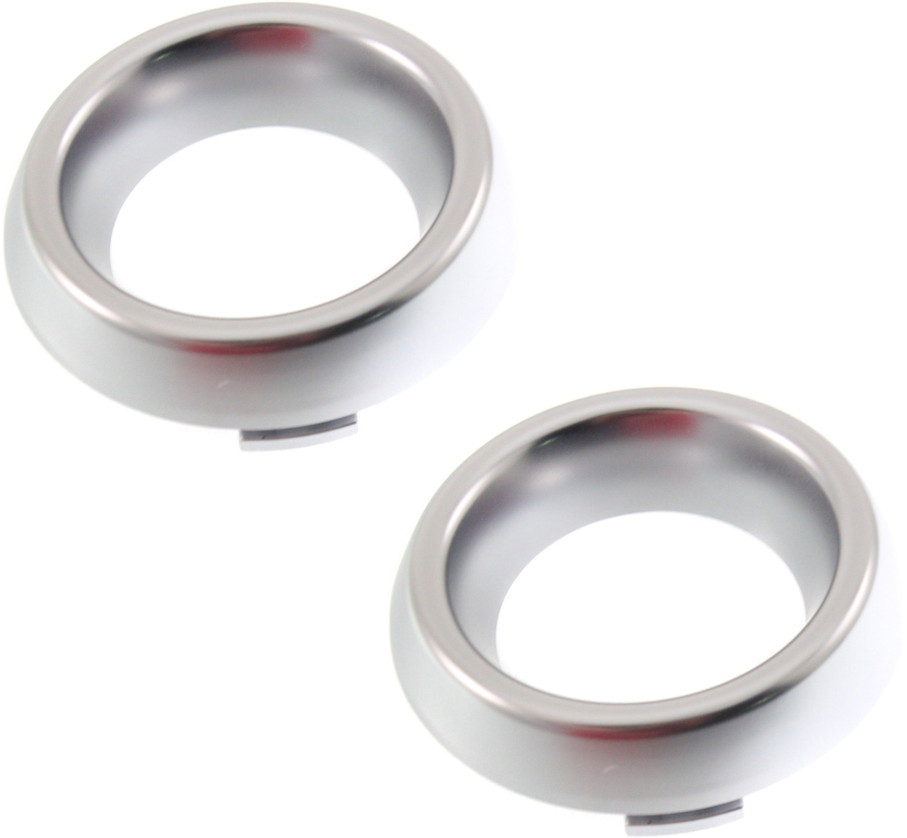 AM DURANGO 14-20 FRONT FOG LAMP MOLDING RH AND LH Platinum Inner Trim GT 17-18 Citadel Limited SXT Models SKU SET RD10800001-2 Partslink CH1038183 OEM 6CH57SZ7AA