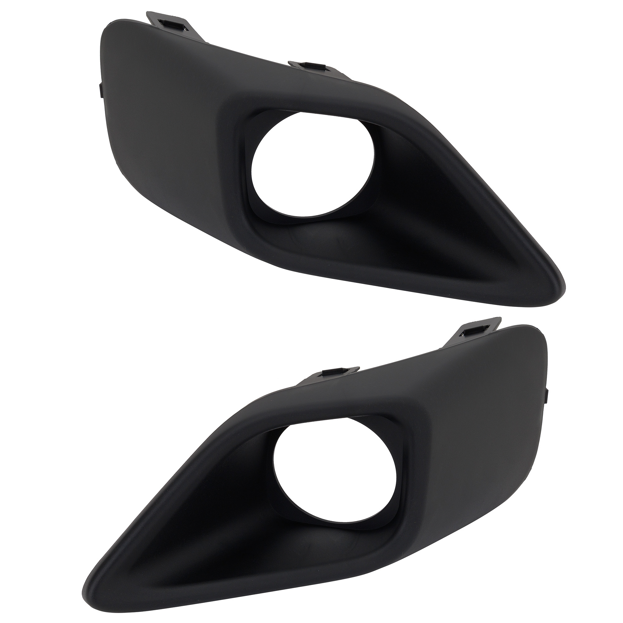 AM PROMASTER CITY 15-22 FRONT FOG LAMP MOLDING RH AND LH Black SKU SET RD10810005 Partslink CH1039223 CH1038223 OEM 5XX25LXHAA 735615293-5XY10LXHA
