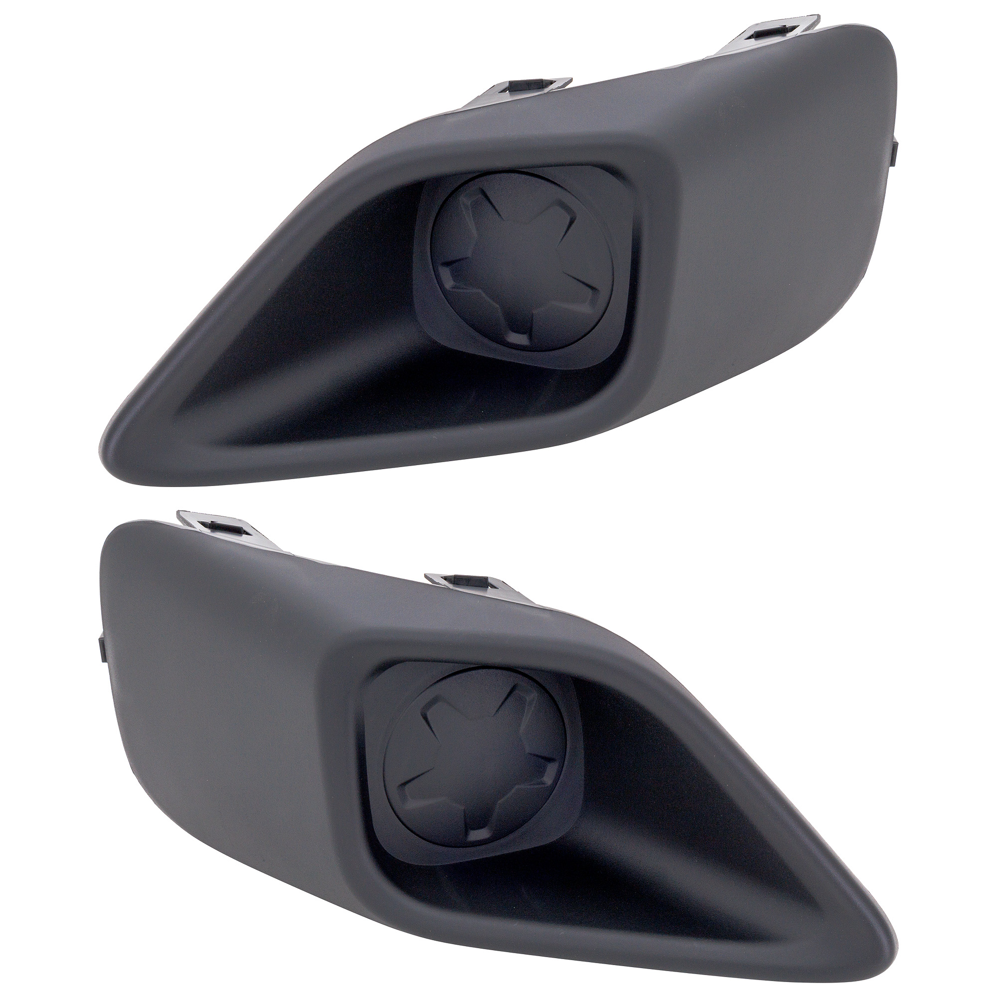AM PROMASTER CITY 15-22 FRONT FOG LAMP MOLDING RH AND LH Black SKU SET RD10810007 Partslink CH1039222 CH1038222 OEM 5YH26LXHAA 735615287-5YH06LXHA