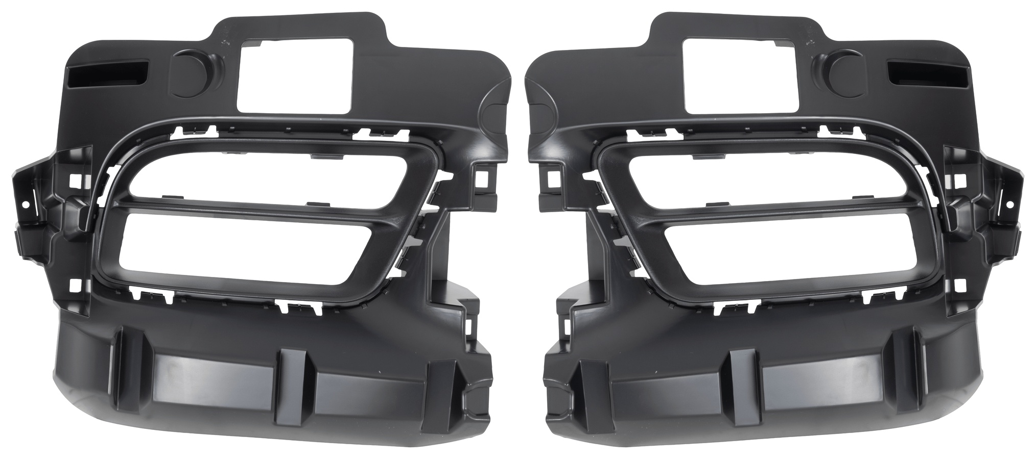 AM DURANGO 18-20 FRONT FOG LAMP MOLDING RH AND LH Primed R T SRT GT 19-20 Models SKU SET RD10810011 Partslink CH1039230 CH1038230 OEM 68307808AA 68307809AA