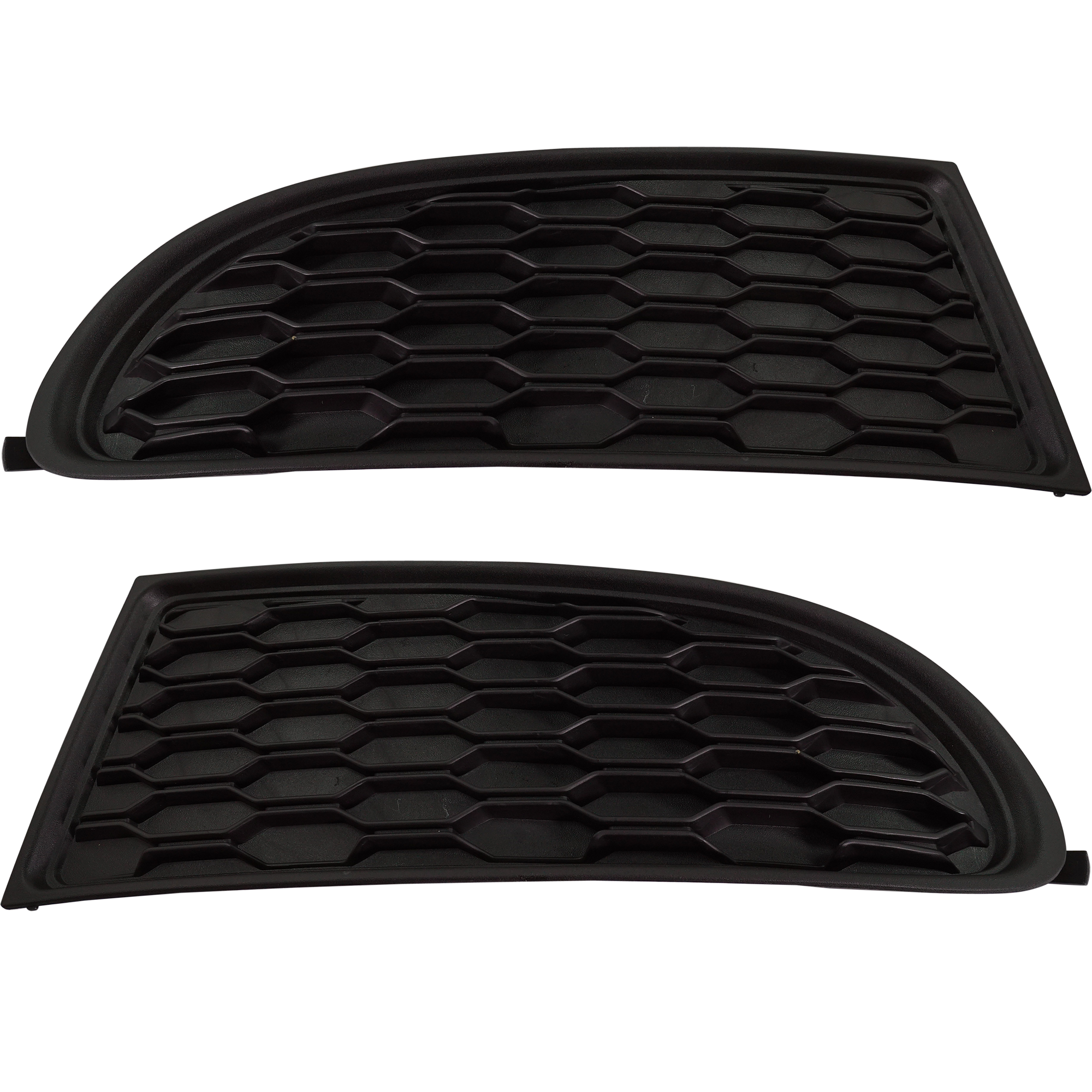 AM JOURNEY 11-20 FRONT FOG LAMP COVER RH AND LH Textured Black w Fascia Type 2 SKU SET RD10860001 Partslink CH1039180 CH1038180 OEM 68079852AB 68079853AB