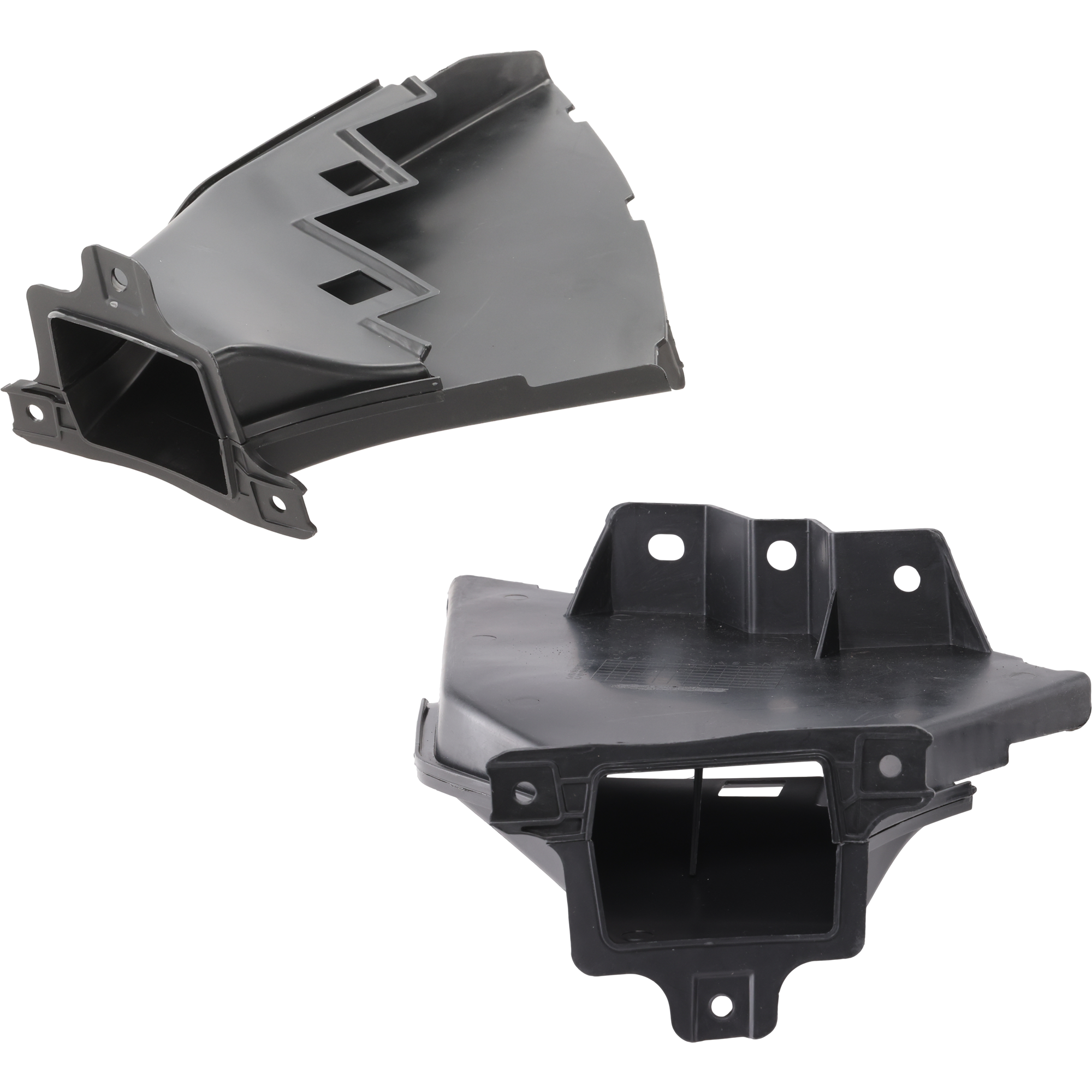 AM CHARGER 15-23 FRONT BUMPER AIR INTAKE DUCT RH AND LH GT GT Plus R T SE SXT SXT Plus Models w o Hood Scoop SKU SET RD16230001 Partslink CH1038244 CH1039244 OEM 68214812AA 68214813AA