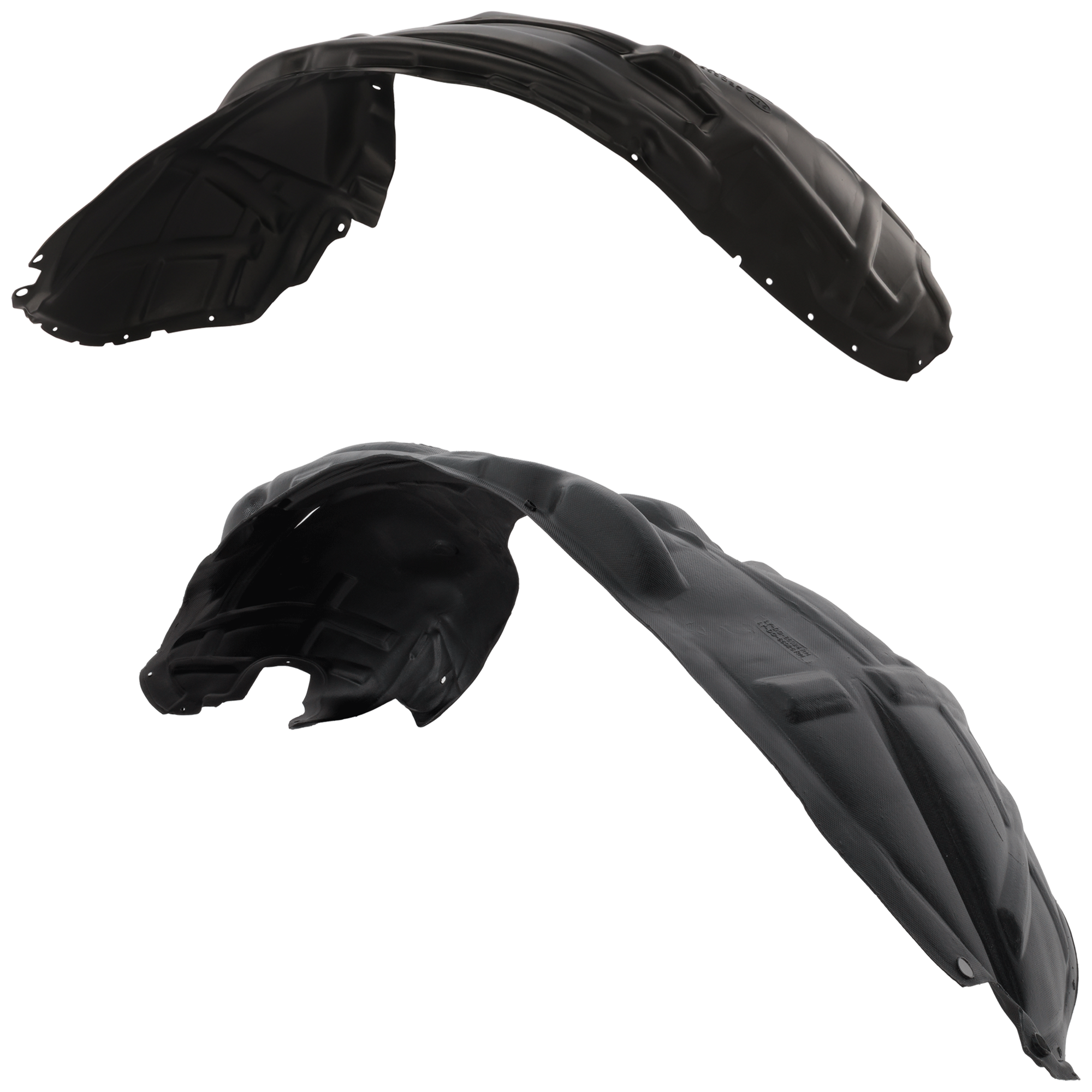 AM CHALLENGER 15-23 FRONT FENDER LINER RH AND LH GT R T R T 392 R T Plus R T Plus Shaker R T Plus SXT SXT Plus T A Models Plastic Vacuum Form CAPA SKU SET RD22210011Q Partslink CH1249172C CH1248172C OEM 68175060AH 68175061AH
