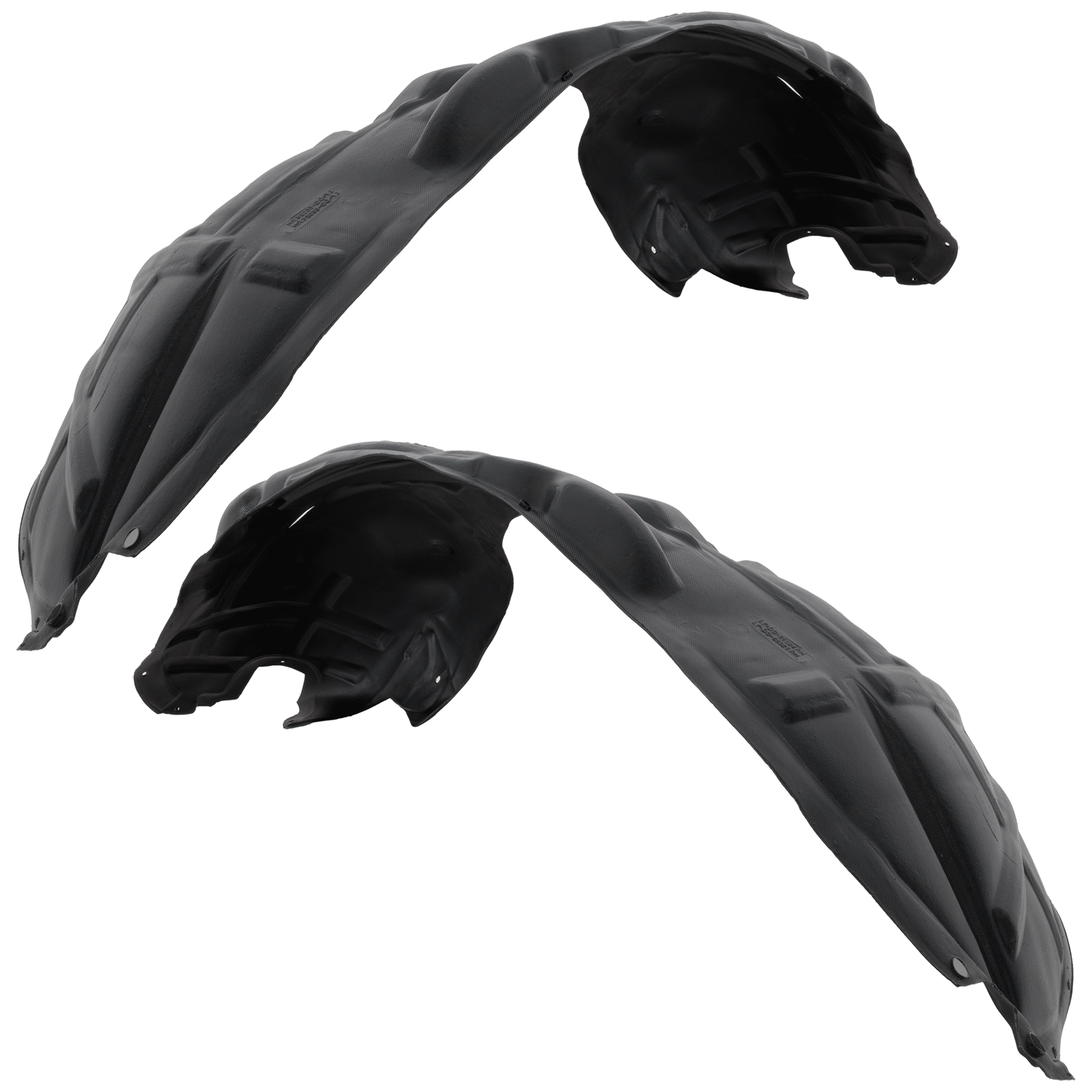 AM CHALLENGER 15-23 FRONT FENDER LINER RH AND LH GT R T R T 392 R T Plus R T Plus Shaker R T Plus SXT SXT Plus T A Models Plastic Vacuum Form SKU SET RD22210011 Partslink CH1249172 CH1248172 OEM 68175060AH 68175061AH