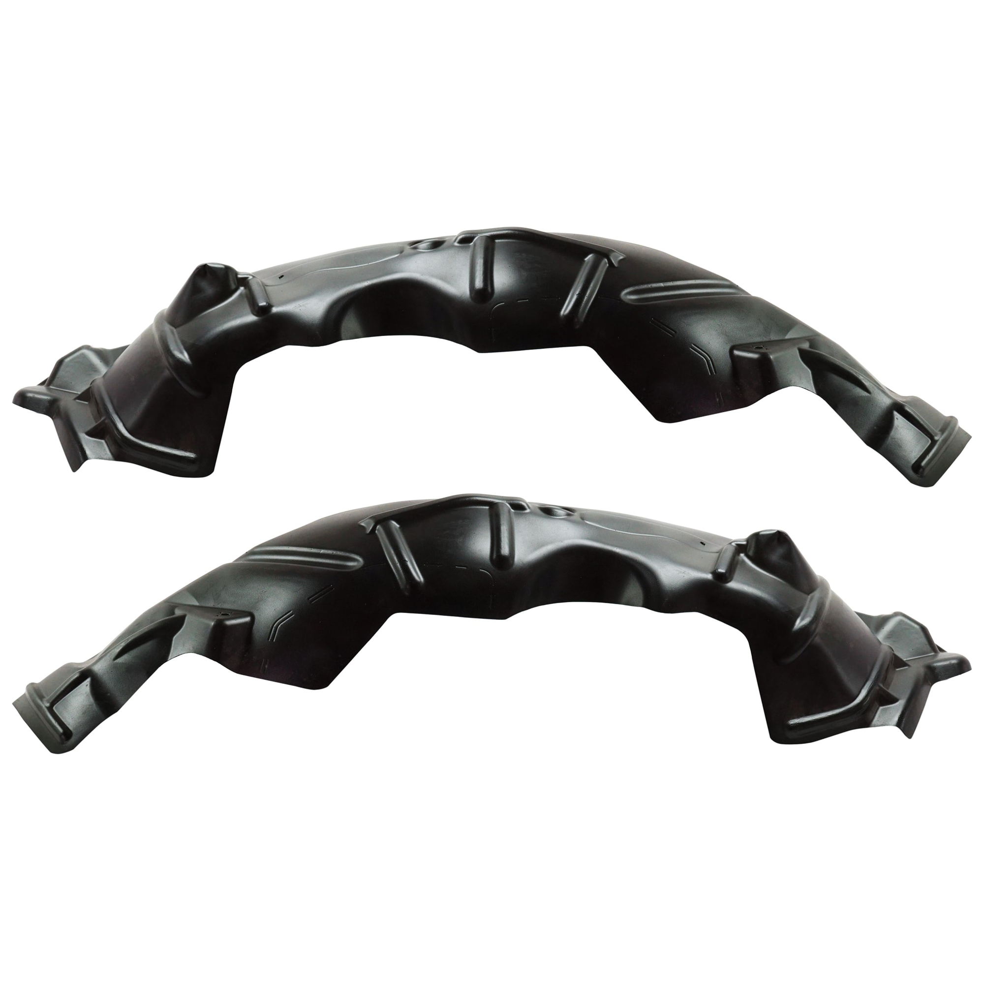 AM RAM 1500-19-24 FRONT FENDER LINER RH AND LH Rear Section w o Wheel Opening Molding Plastic Vacuum Form CAPA SKU SET RD22210027Q Partslink CH1249203C CH1248203C OEM 68275896AE 68275897AE
