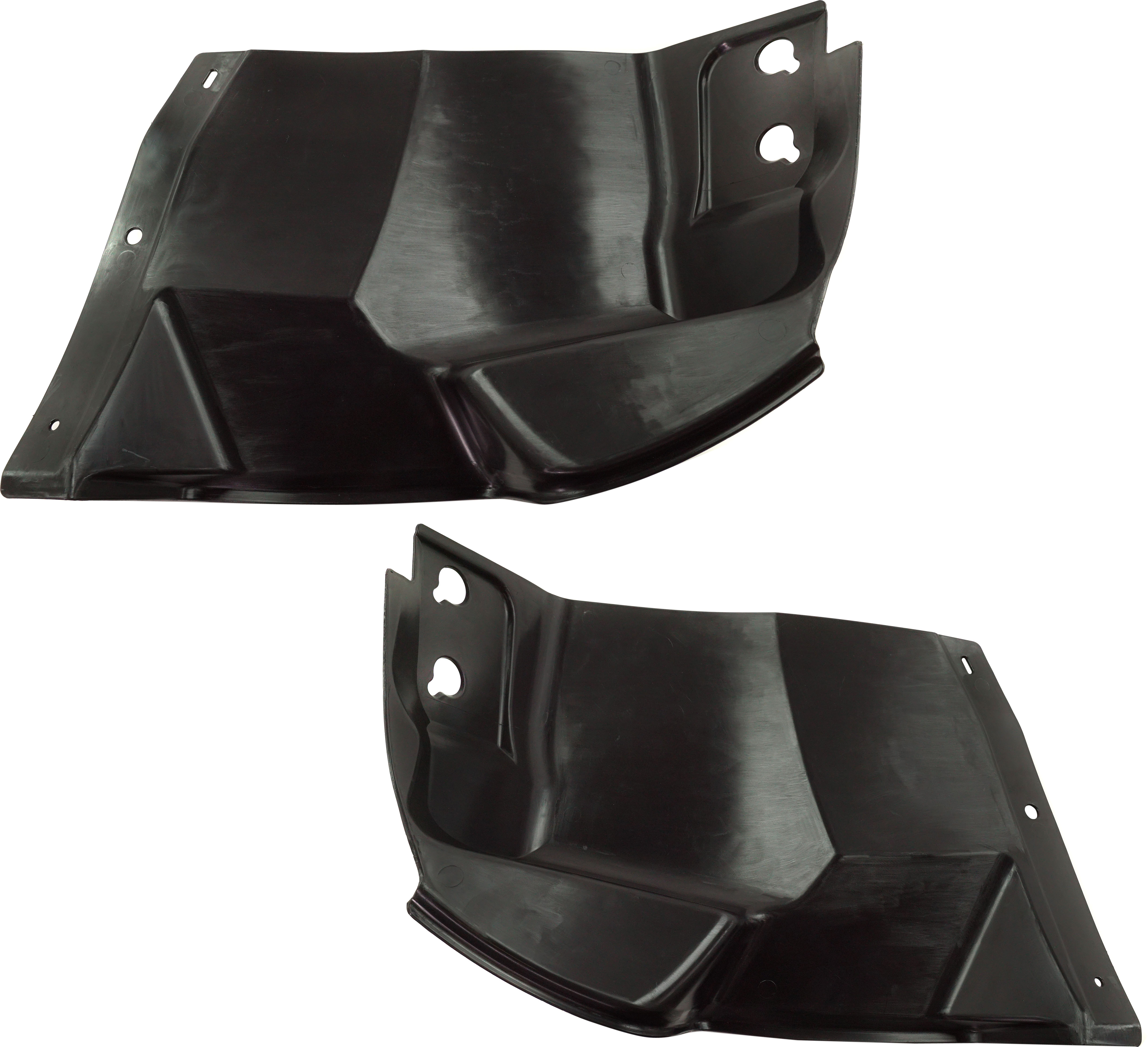 AM RAM 1500-19-24 FRONT FENDER LINER RH AND LH Front Section w o Wheel Opening Molding Plastic Injection Form SKU SET RD22210031 Partslink CH1248206 CH1249206 OEM 68275906AB 68275907AB