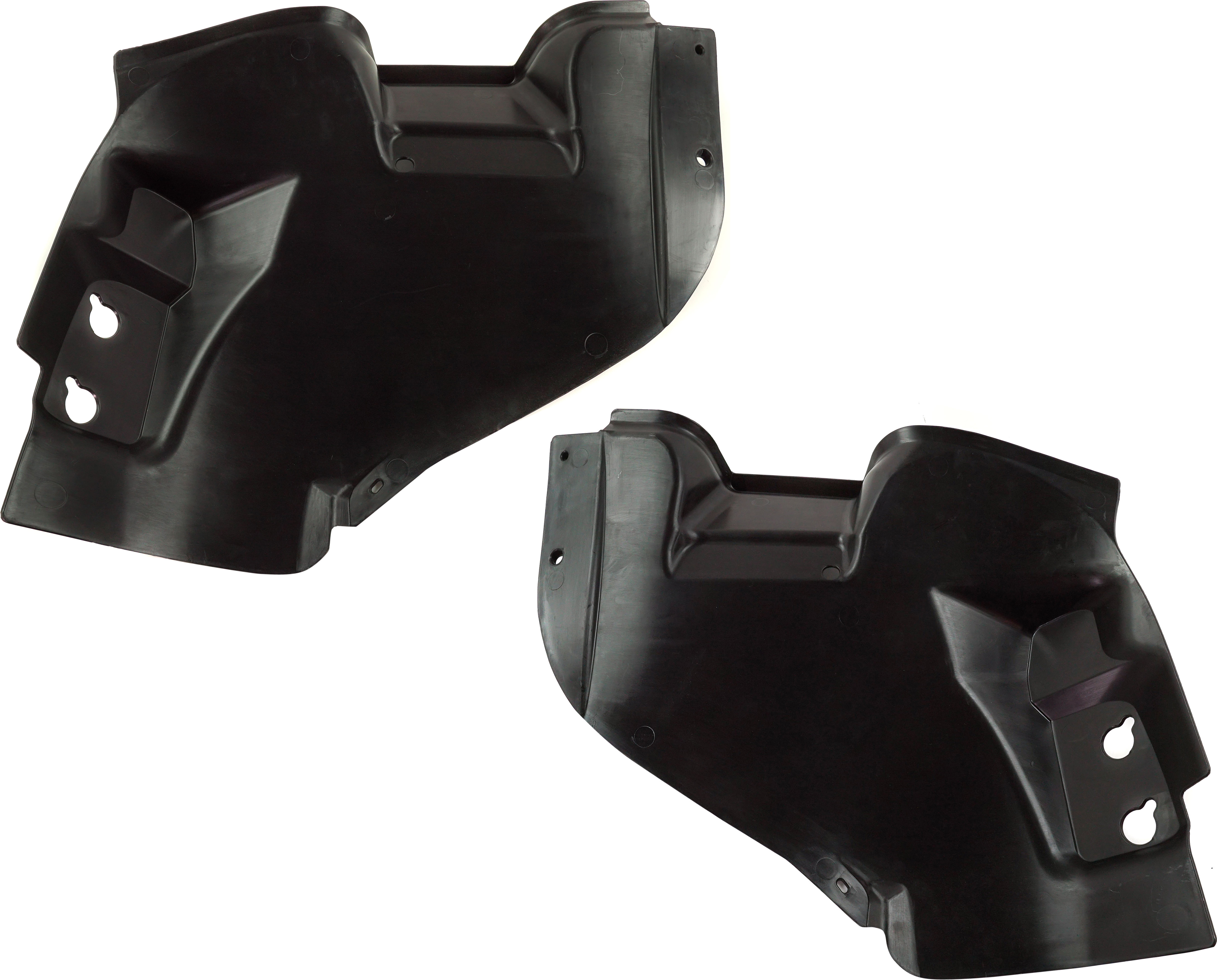 AM RAM 1500-19-24 FRONT FENDER LINER RH AND LH Front Section w Wheel Opening Molding Plastic Injection Form SKU SET RD22210033 Partslink CH1249207 CH1248207 OEM 68275908AA 68275909AA