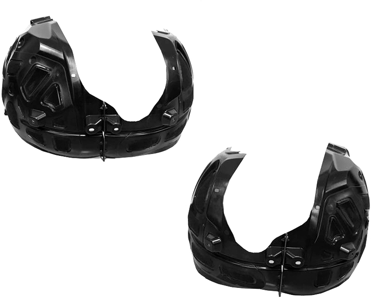AM CHARGER 15-23 FRONT FENDER LINER RH AND LH Plastic Injection Form GT Police R T R T Road and Track SE SXT Models CAPA SKU SET RD22210051Q Partslink CH1248171C CH1249171C OEM 68205936AH 68205937AH