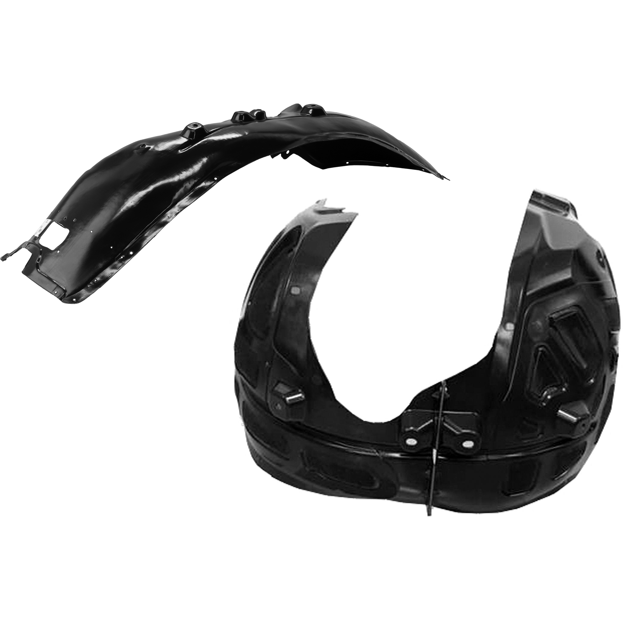 AM CHARGER 15-23 FRONT FENDER LINER RH AND LH Plastic Injection Form GT Police R T R T Road and Track SE SXT Models SKU SET RD22210051 Partslink CH1248171 CH1249171 OEM 68205936AH 68205937AH