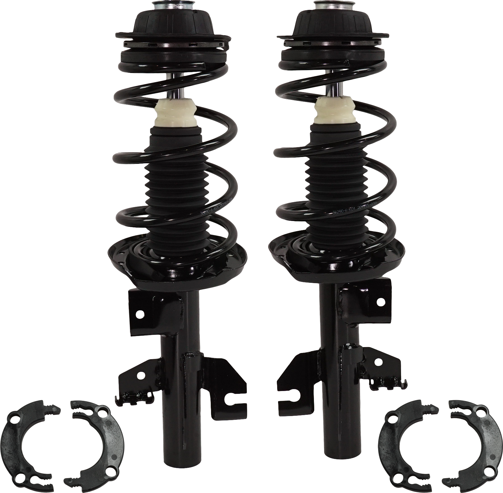 AM DART 13-16 FRONT FULLY LOADED STRUT RH AND LH Gas Charged Twin tube Set of 2 SKU SET RD28050011 OEM 5168113AE 5168111AB 5168113AA