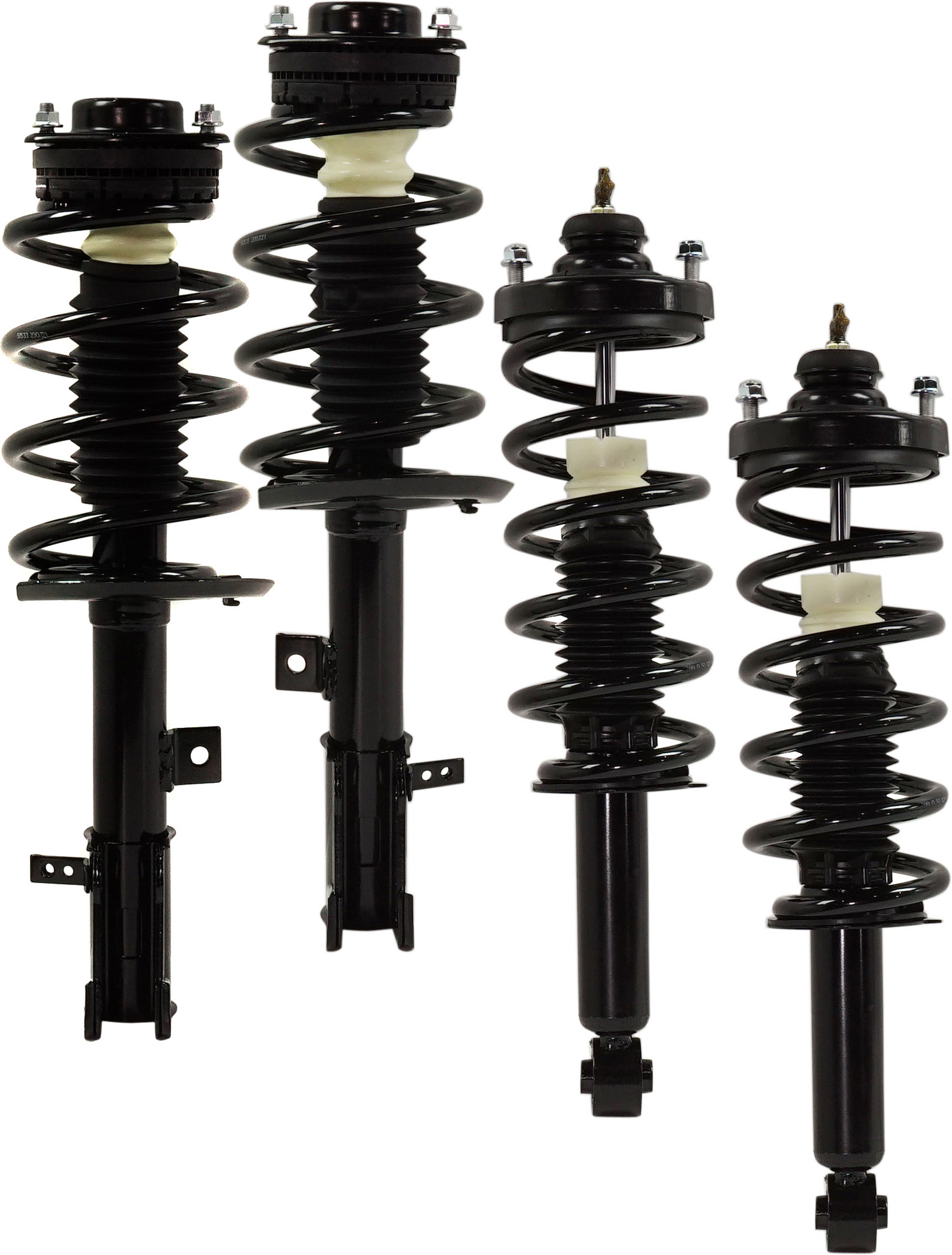 AM JOURNEY 11-19 FRONT AND REAR FULLY LOADED STRUT RH AND LH Set of 4 SKU SET RD28050019-4 C OEM 68068867AE 68069958AC 681700