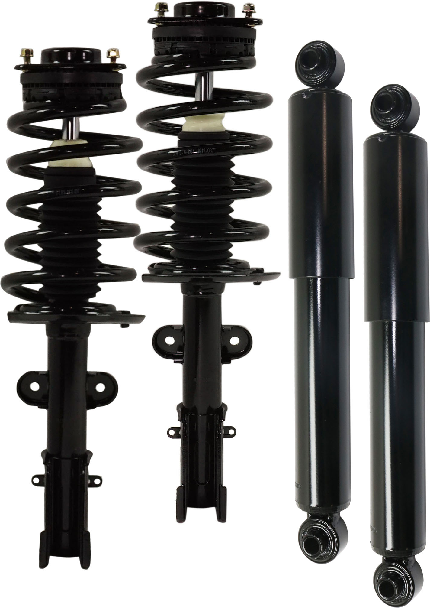 AM GRAND CARAVAN 13-18 TOWN COUNTRY 13-16 FRONT AND REAR SHOCK AND FULLY LOADED STRUT RH AND LH Set of 4 SKU SET RD28050021-4 OEM 68144549AC 68158083AA 1333703R
