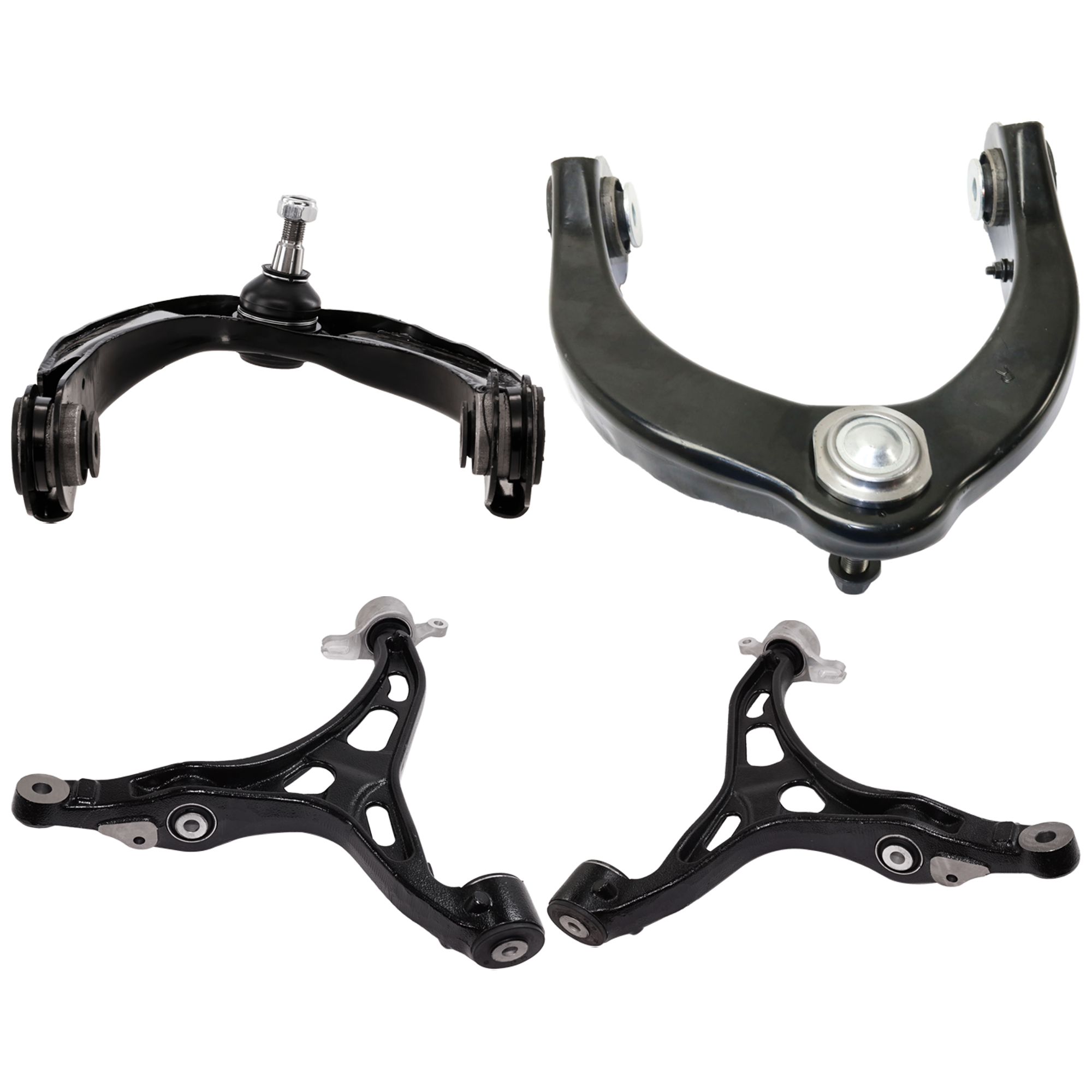 AM DURANGO GRAND CHEROKEE 11-15 FRONT CONTROL ARM RH AND LH Upper and Lower SKU SET RD28150007-4 OEM 5168158AB 5168159AB 68217808AB