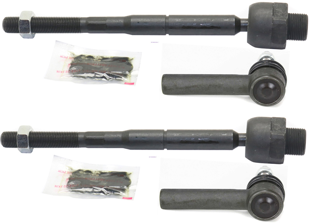 AM DAKOTA 05-10 RAIDER 06-09 FRONT TIE ROD END RH AND LH Inner and Outer SKU SET RD28210002-4 OEM 1016754-2693215-4011878-401187