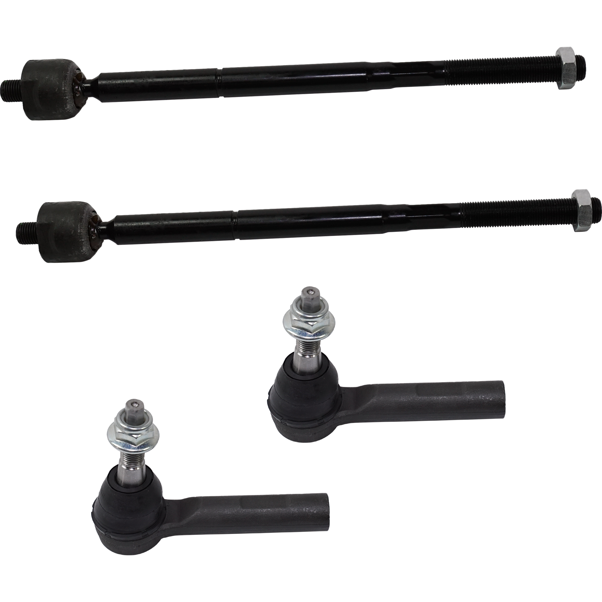 AM CHALLENGER 11-18 FRONT TIE ROD END RH AND LH Inner and Outer SKU SET RD28210032-4 OEM 68158378AA 68263727AB