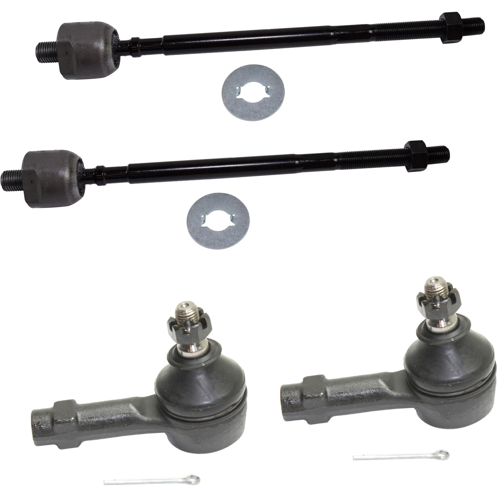 AM COLT 86-91 FRONT TIE ROD END RH AND LH Inner and Outer SKU SET RD28210037-4 A OEM MB598023