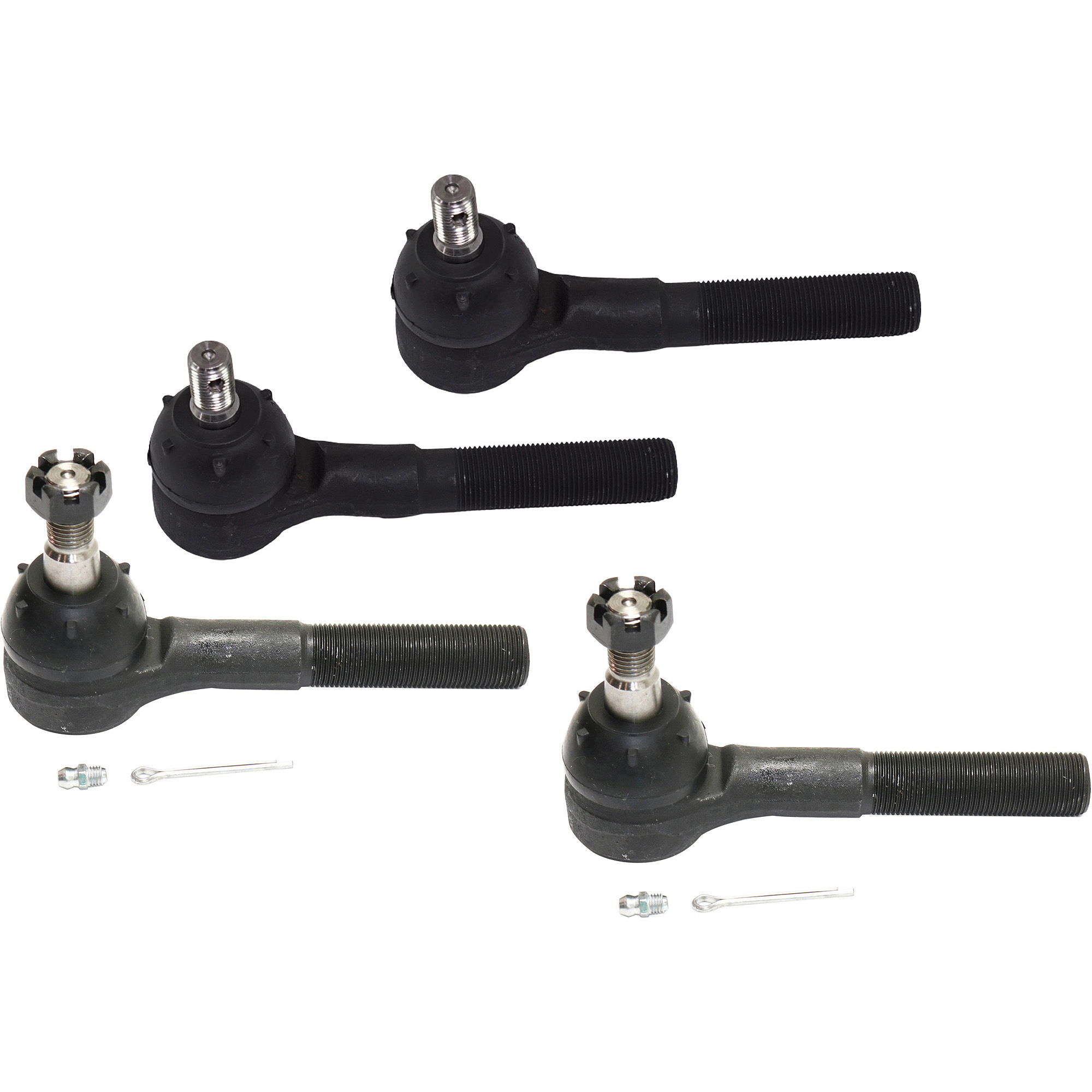 AM DAKOTA 91-96 FRONT TIE ROD RH AND LH Inner and Outer Set of 4 SKU SET RD28210041-4 OEM 387-019-269-278-540-000-000-000-000