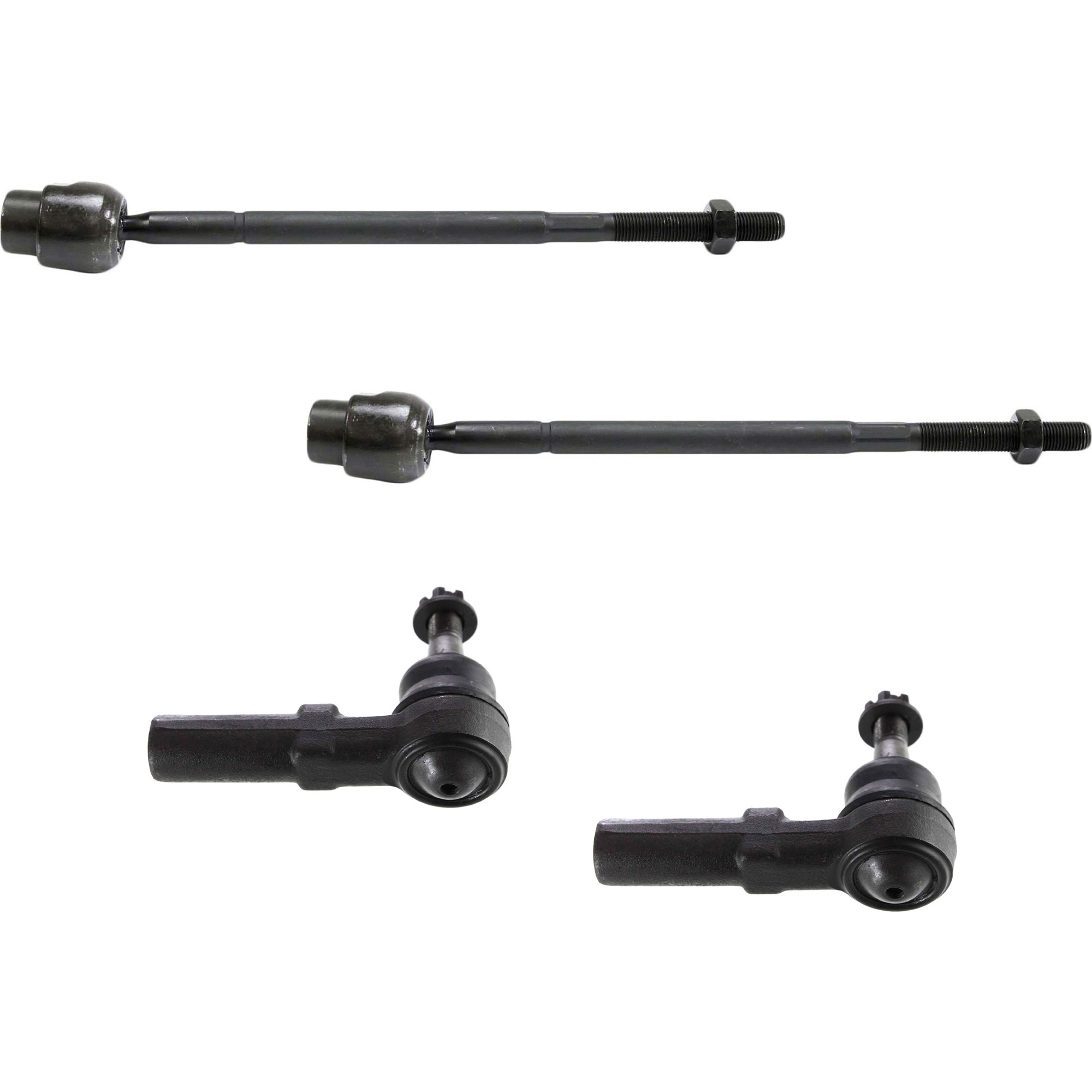 AM AURORA 97-02 BONNEVILLE 00-05 FRONT TIE ROD END RH AND LH Inner and Outer SKU SET RD28250062-4 OEM 382041-2693135-2693206-4011798