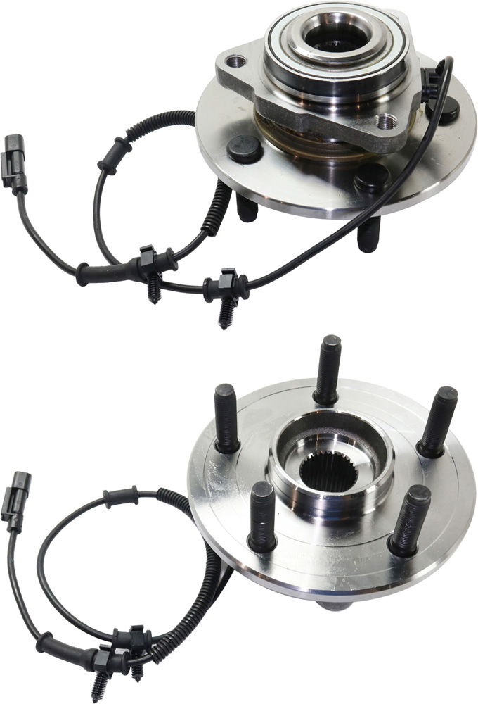 AM RAM 1500-12-18 FRONT HUB ASSEMBLY RH AND LH 5 Studs 5 x 5.5 in. Bolt Pattern SKU SET RD28370006-2 OEM 68230055AB