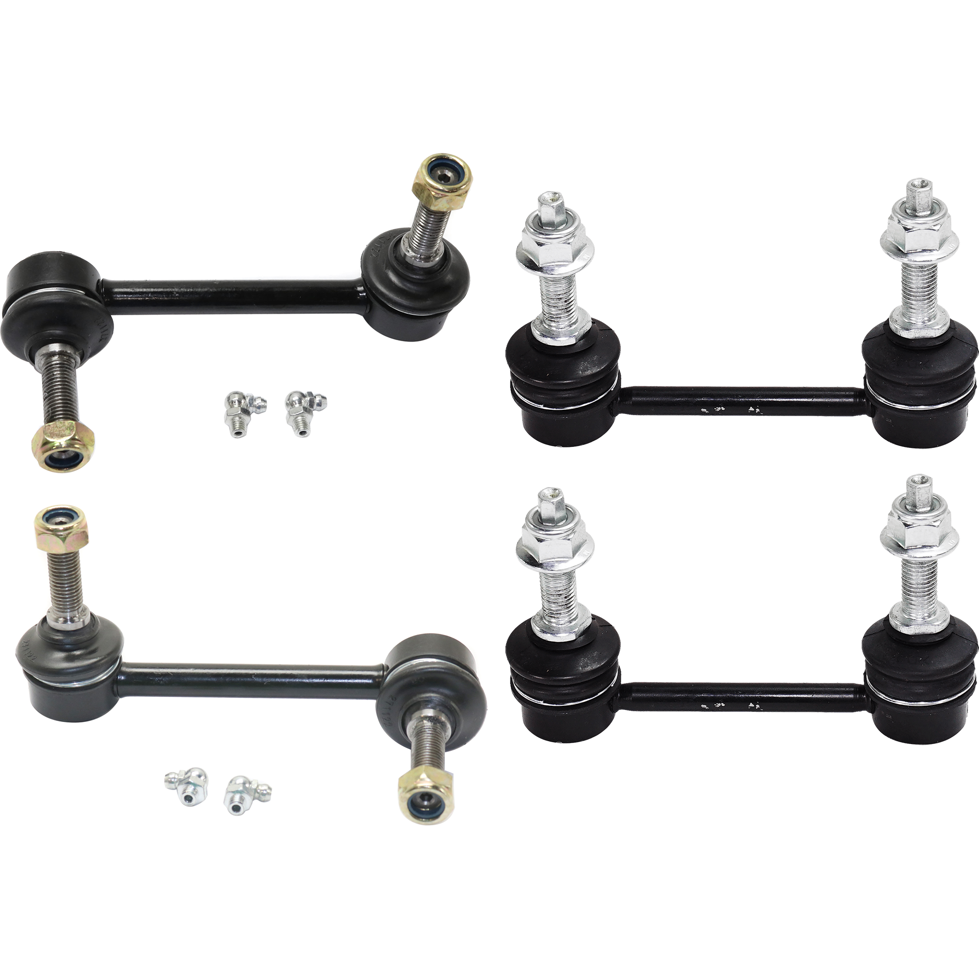 AM DURANGO GRAND CHEROKEE 11-15 FRONT AND REAR SWAY BAR LINK RH AND LH SKU SET RD28680002 A OEM 68069654AC 68069655AC 68069682