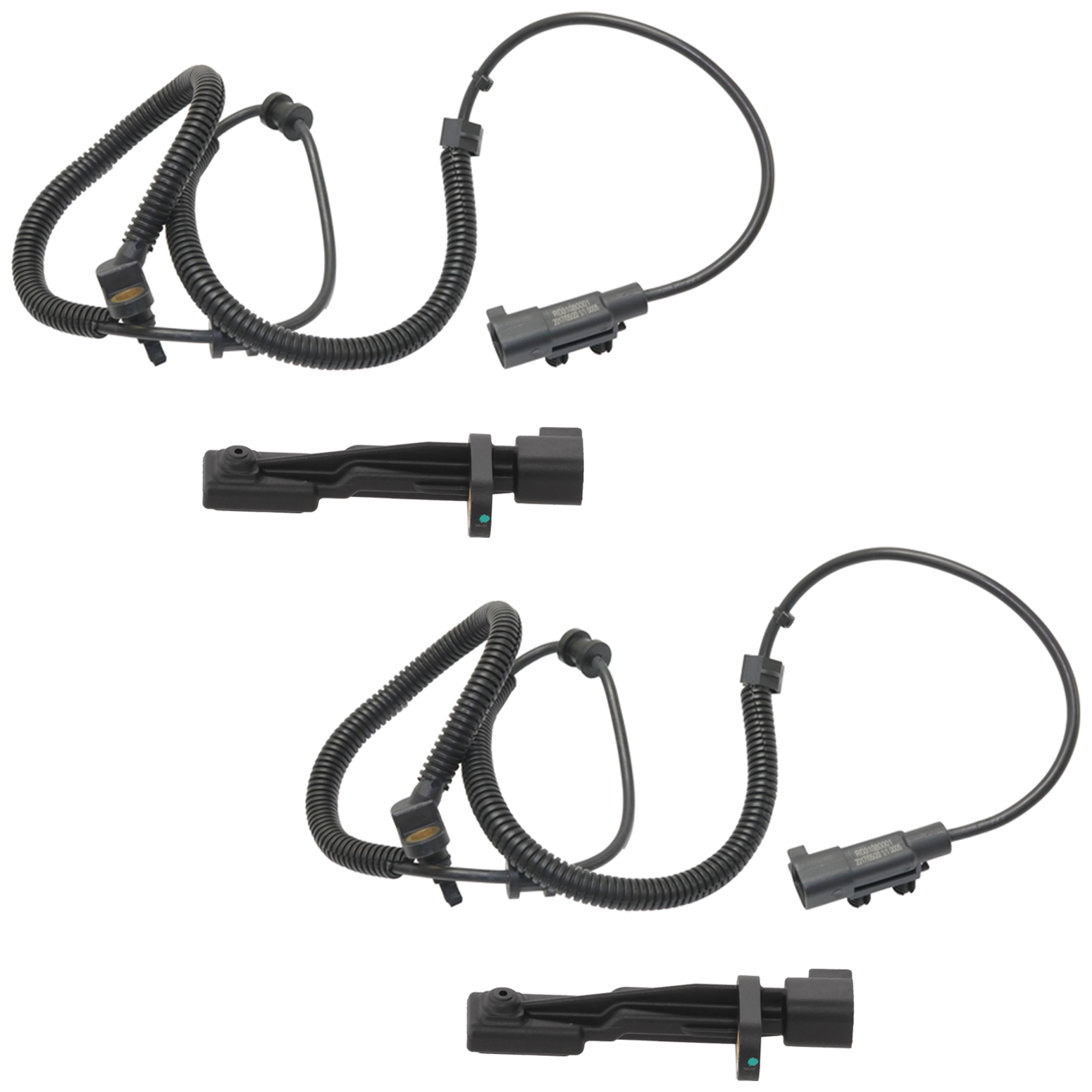 AM NITRO 07-11 LIBERTY 08-12 FRONT AND REAR ABS SPEED SENSOR RH AND LH SKU SET RD31080001