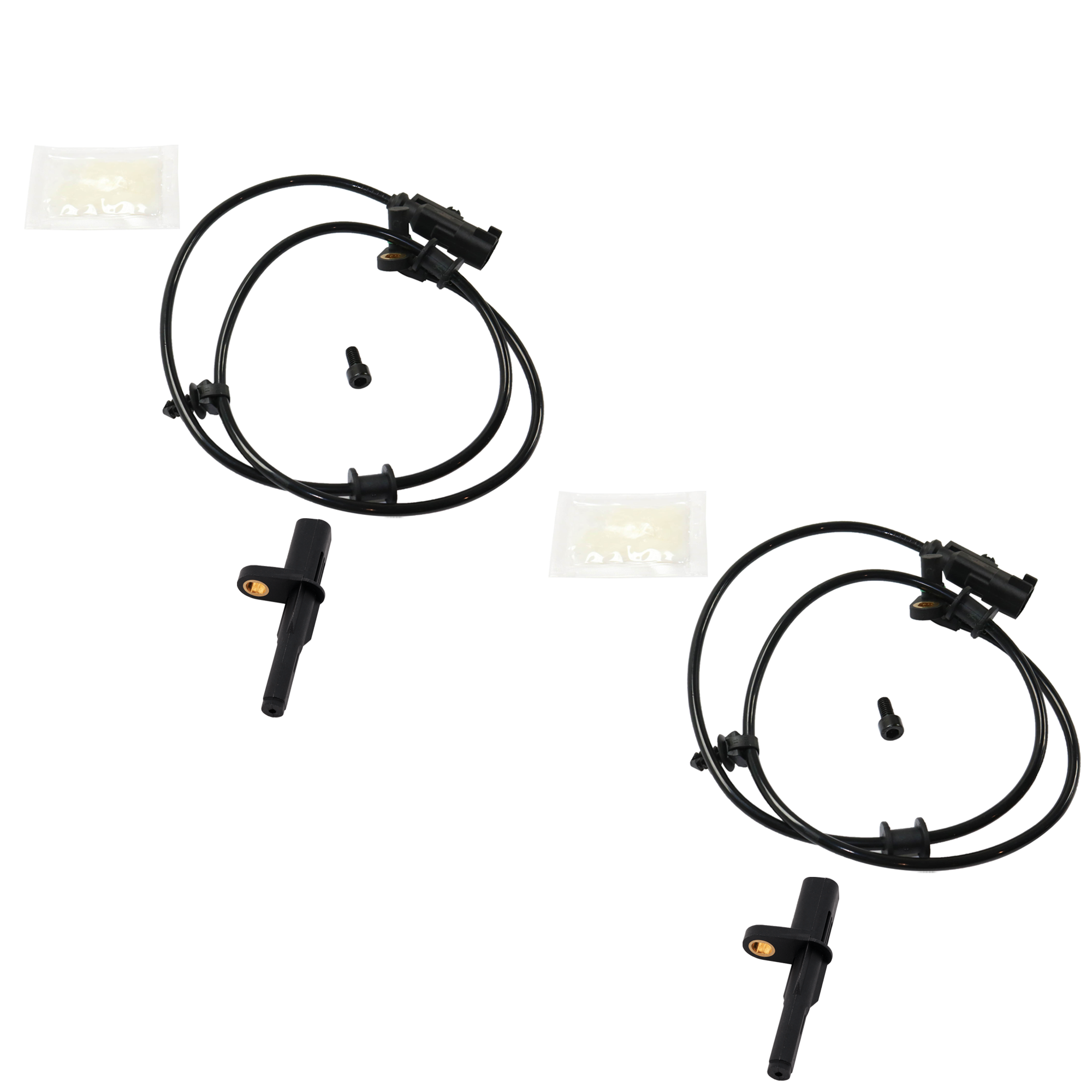AM ASPEN 07-09 DURANGO 06-09 FRONT AND REAR ABS SPEED SENSOR RH AND LH SKU SET RD31080008