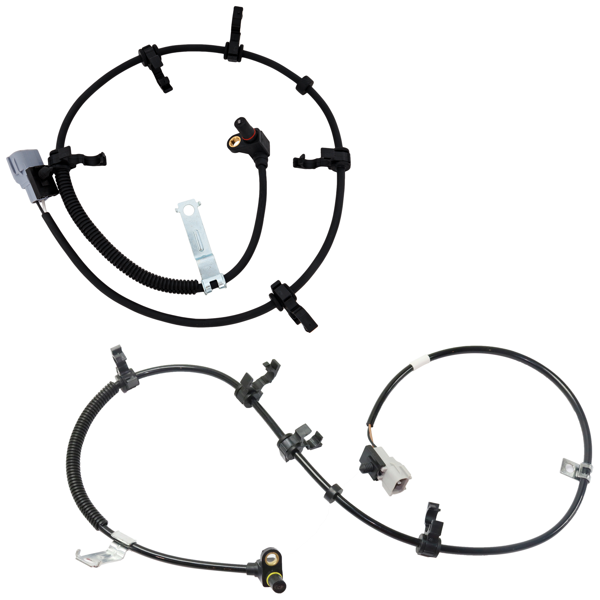 AM DURANGO 00-03 DAKOTA 00-04 FRONT ABS SPEED SENSOR RH AND LH 4WD 2 Male Terminals Blade Type SKU SET RD31080017 OEM 5016338AA 71367-530788-695884