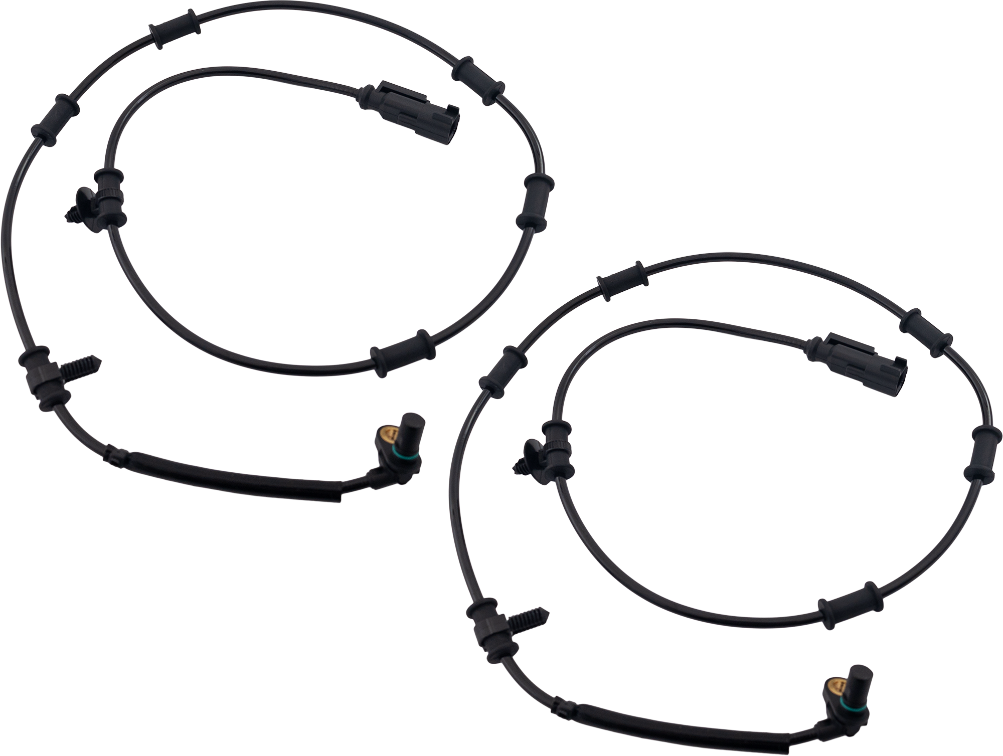 AM RAM 2500-3500 P U 09-10 FRONT ABS SPEED SENSOR RH AND LH w Harness 4WD SKU SET RD31080042-2