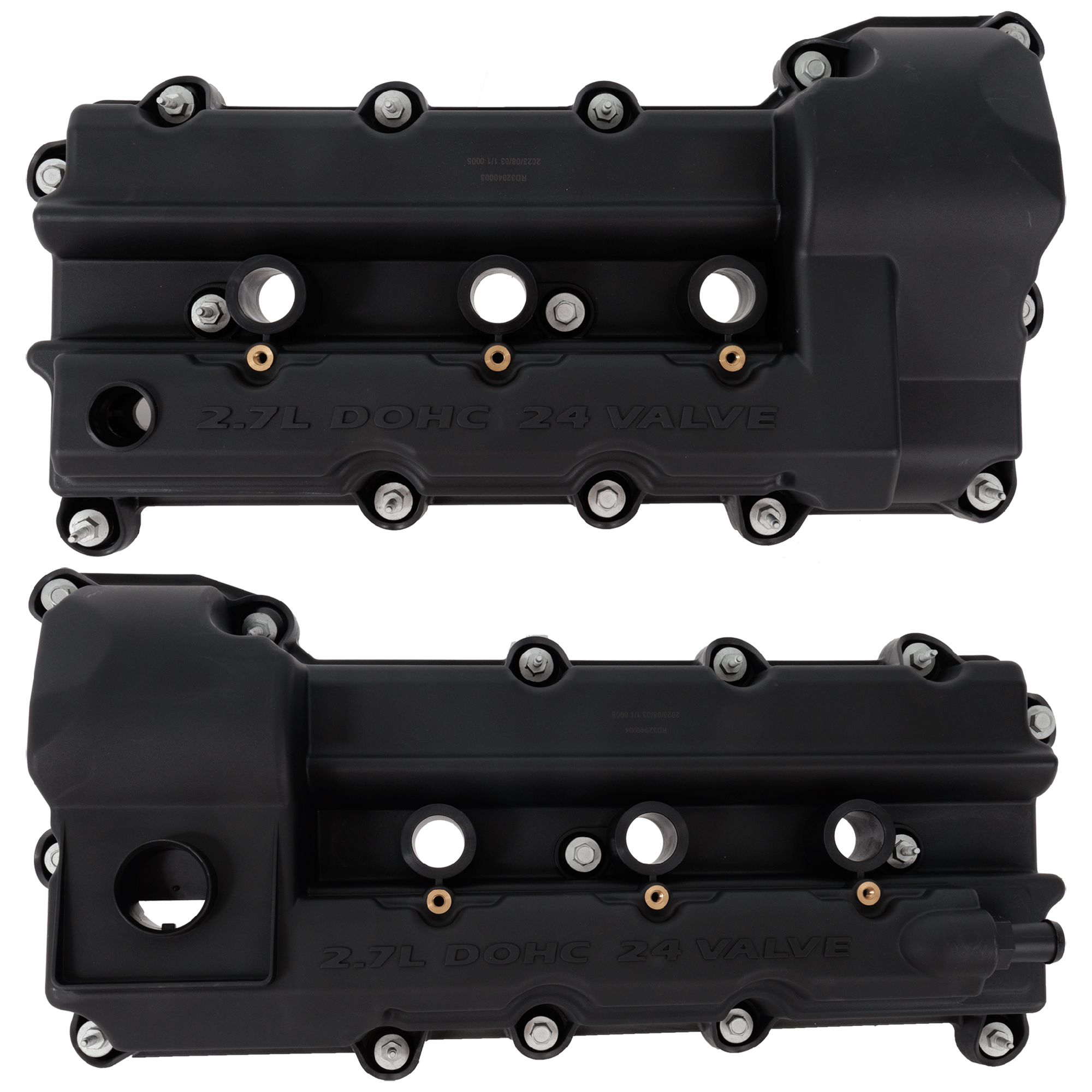 AM MAGNUM 06-07 VALVE COVER RH AND LH 6 Cyl. 2.7L Eng. w Gasket and Bolts Convertible Sedan SKU SET RD32040003 OEM 4892186AB 4892185AA