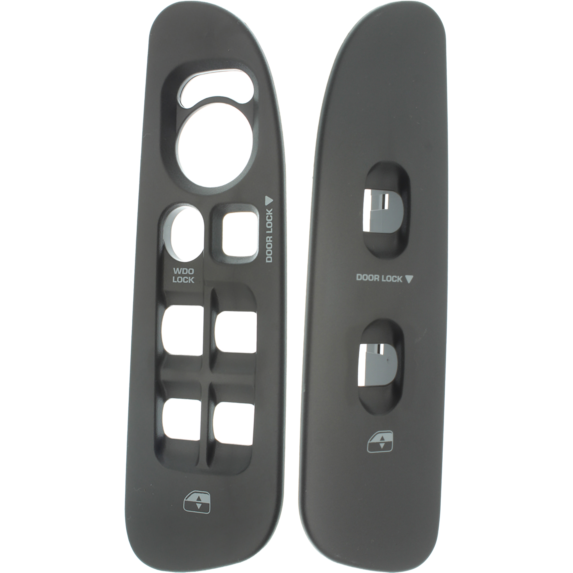 AM RAM FULL SIZE PICKUP 05-09 FRONT WINDOW SWITCH BEZEL RH AND LH SKU SET RD32110001 OEM 5HZ72XDHAC 5HZ72XDHAB 5HZ72XDV