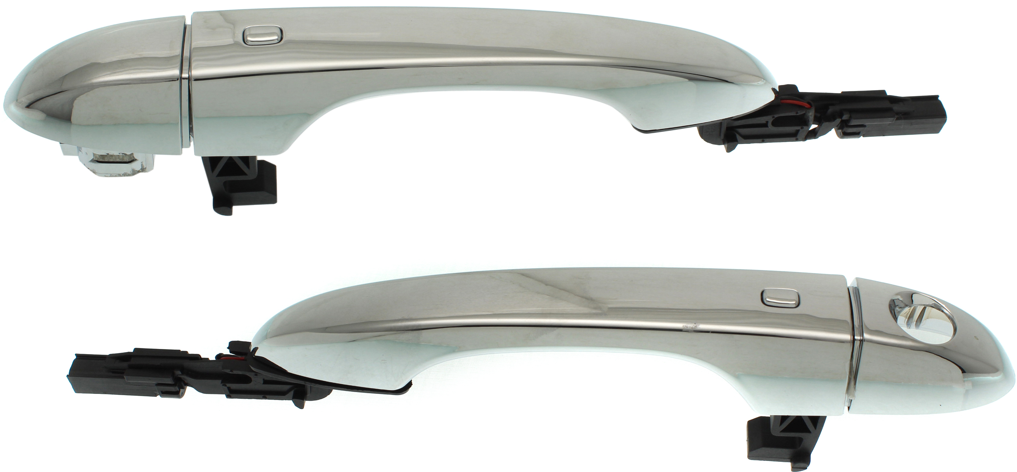 AM DART 13-16 FRONT EXTERIOR DOOR HANDLE RH AND LH Chrome w Key Hole w Keyless System SKU SET RD46210008C OEM 68093252AC PFM 1SZ23LDSAD 6809