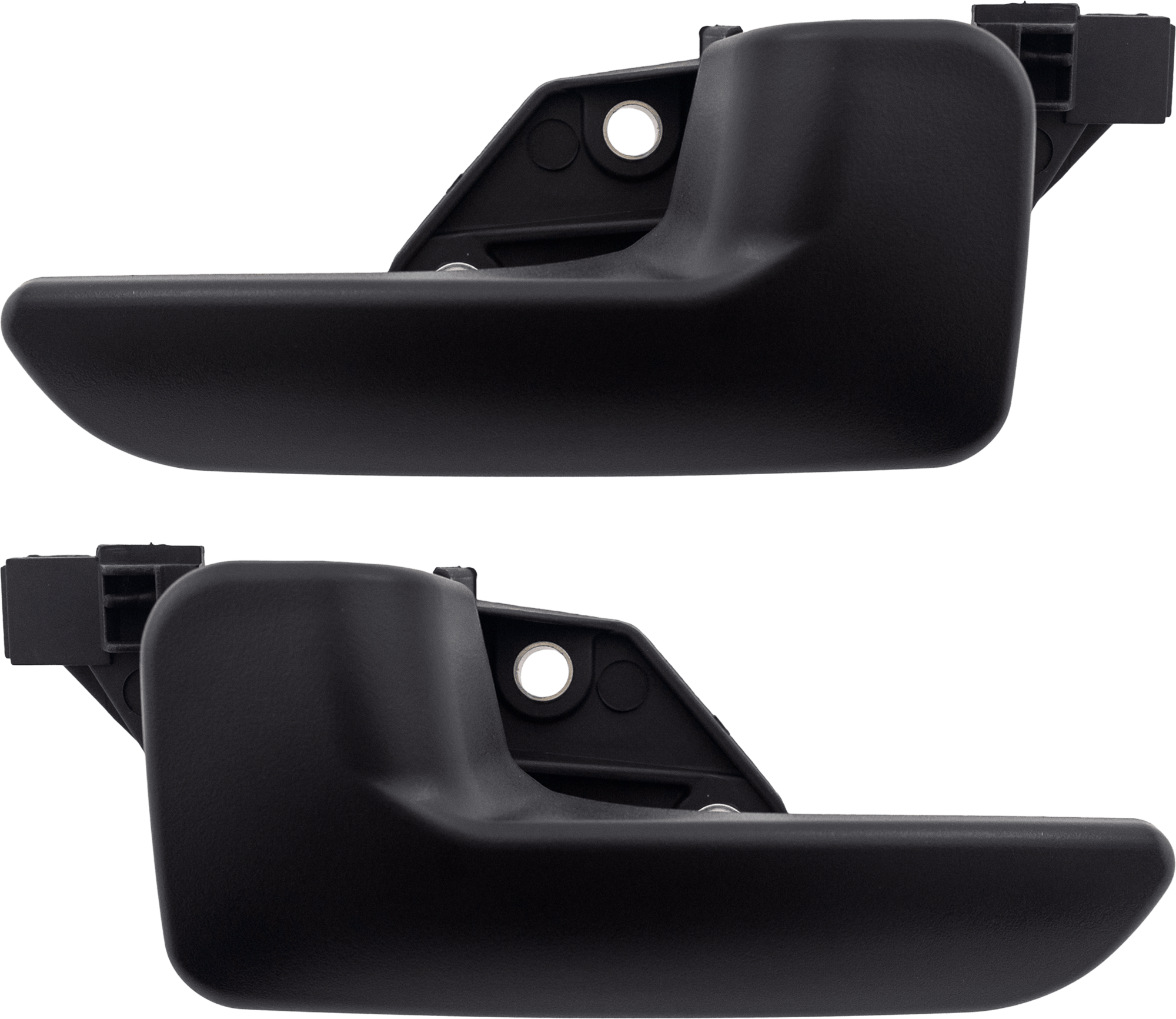 AM PROMASTER 14-21 FRONT INTERIOR DOOR HANDLE RH AND LH Textured Black Plastic SKU SET RD46210019 OEM 1ZA10JXWAC 1ZA11JXWAB