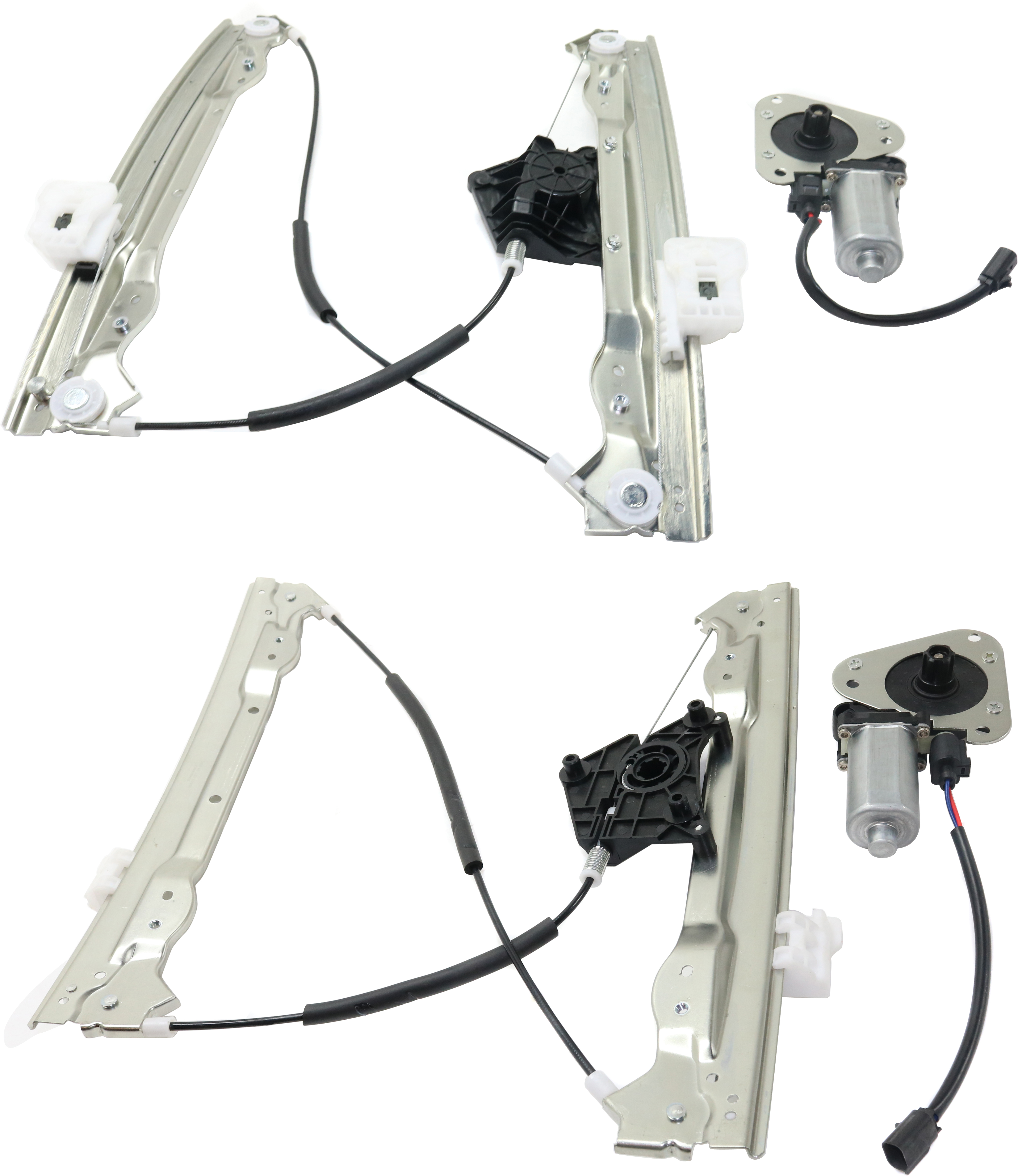 AM AVENGER 08-10 FRONT WINDOW REGULATOR RH AND LH Power w Motor SKU SET RD46290003 Partslink CH1351149 CH1350149 OEM 68023490AA PFM 68020566AA 6802